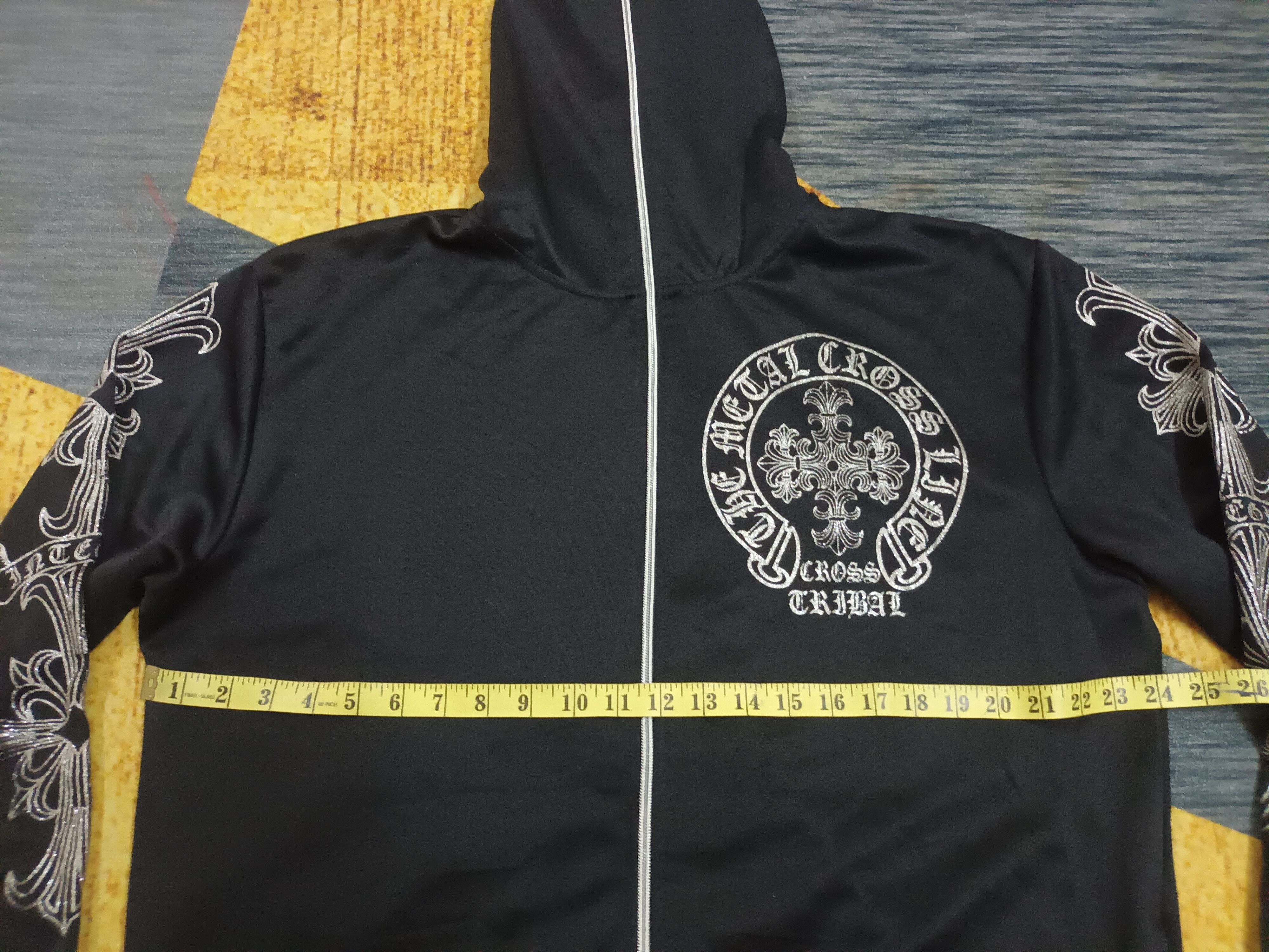Japanese Brand 🔥 MACALESTER CHROME HEART INSPIRED FULL ZIPPER JACKET 🔥 Size US XL / EU 56 / 4 - 9 Thumbnail