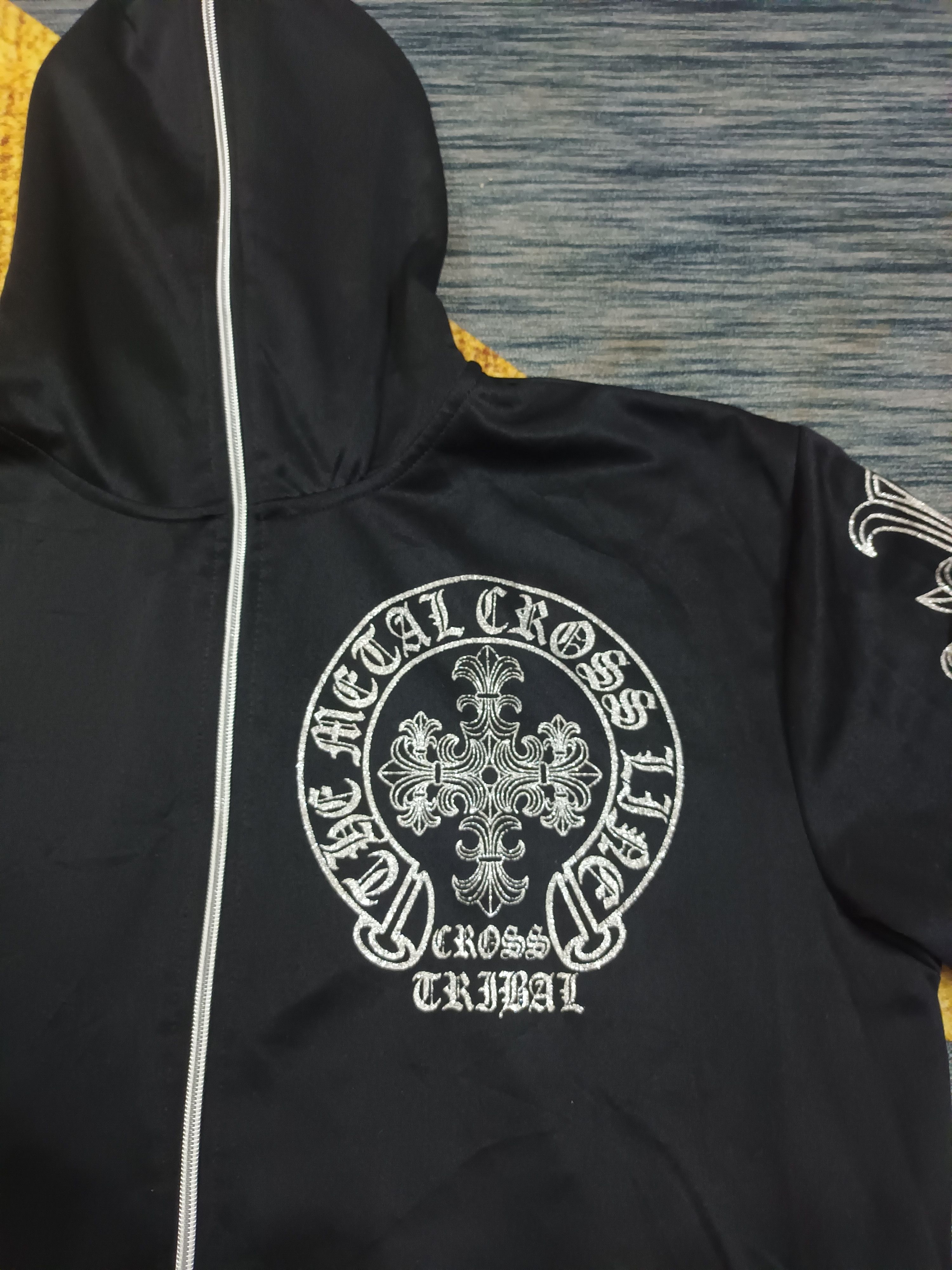 Japanese Brand 🔥 MACALESTER CHROME HEART INSPIRED FULL ZIPPER JACKET 🔥 Size US XL / EU 56 / 4 - 8 Thumbnail