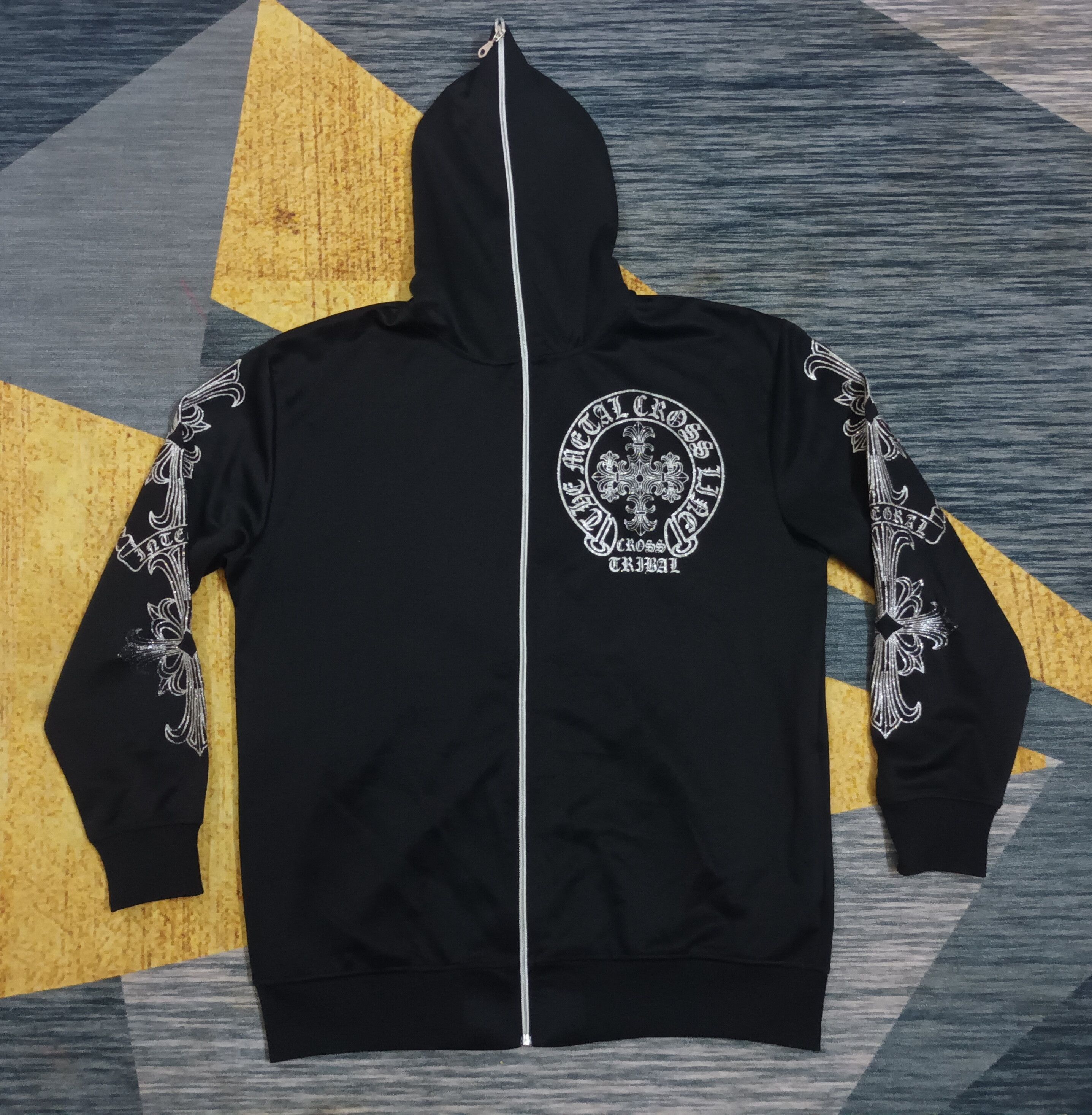 Japanese Brand 🔥 MACALESTER CHROME HEART INSPIRED FULL ZIPPER JACKET 🔥 Size US XL / EU 56 / 4 - 2 Thumbnail