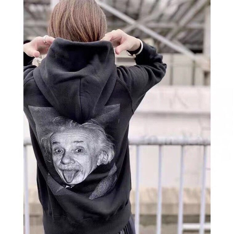 Sacai BNWT SACAI X ALBERT EINSTEIN HOODIE (LTD EDITION) - SS2020 Size US M / EU 48-50 / 2 - 2 Thumbnail