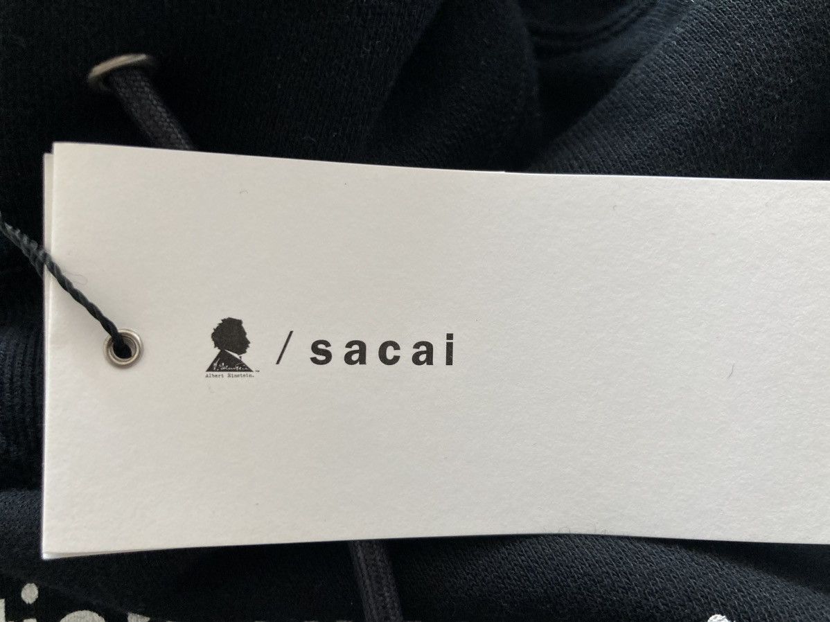 Sacai BNWT SACAI X ALBERT EINSTEIN HOODIE (LTD EDITION) - SS2020 Size US M / EU 48-50 / 2 - 19 Thumbnail