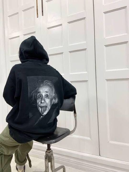 Sacai BNWT SACAI X ALBERT EINSTEIN HOODIE (LTD EDITION) - SS2020 Size US M / EU 48-50 / 2 - 1 Thumbnail