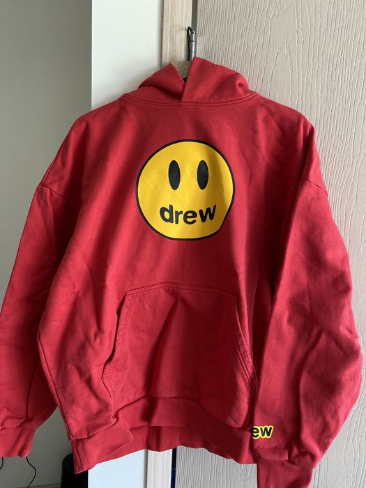 Drew hoodie online red