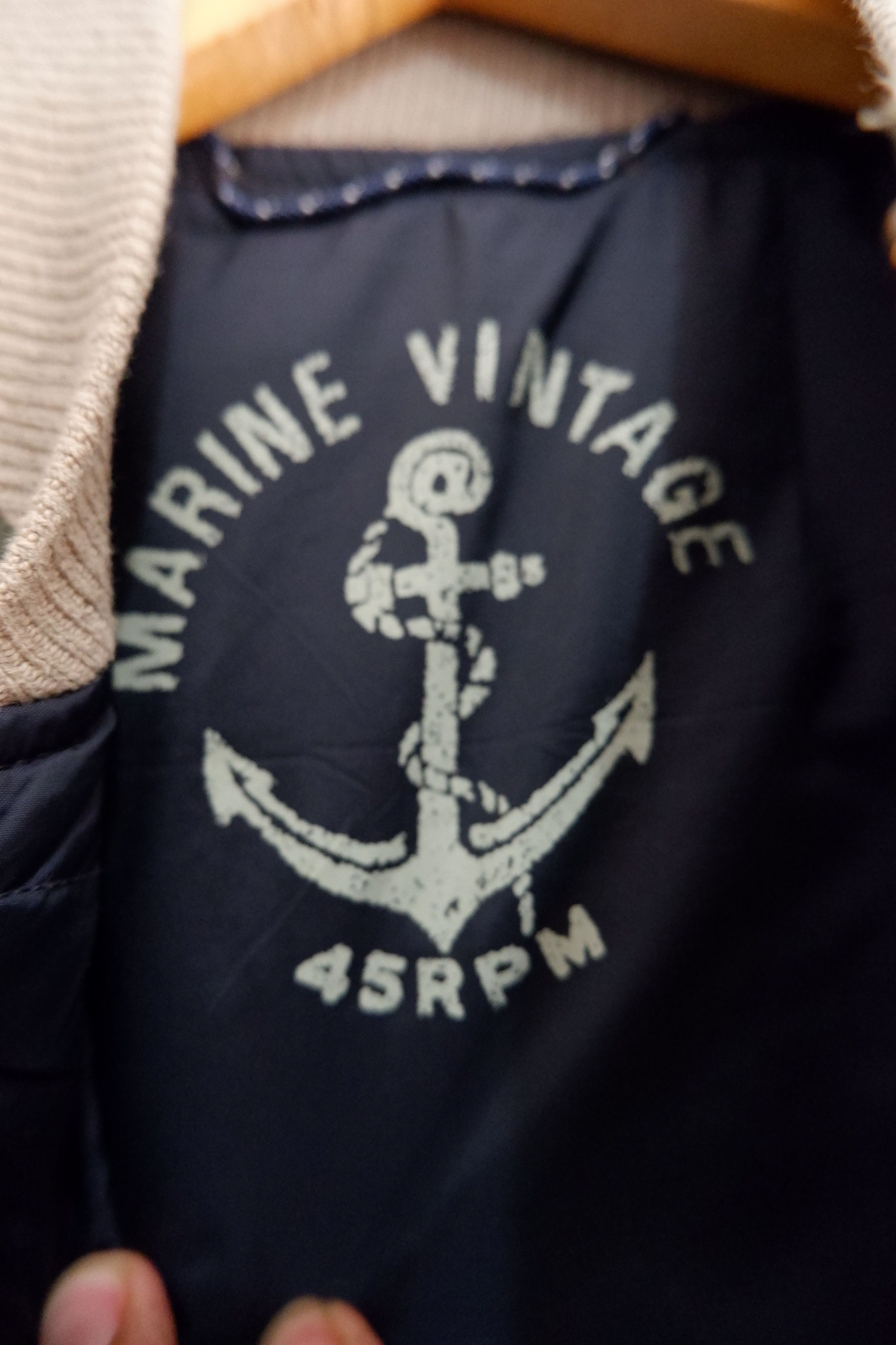 45rpm Marine Vintage 45Rpm Quilted Puffer Vest Size US M / EU 48-50 / 2 - 6 Thumbnail