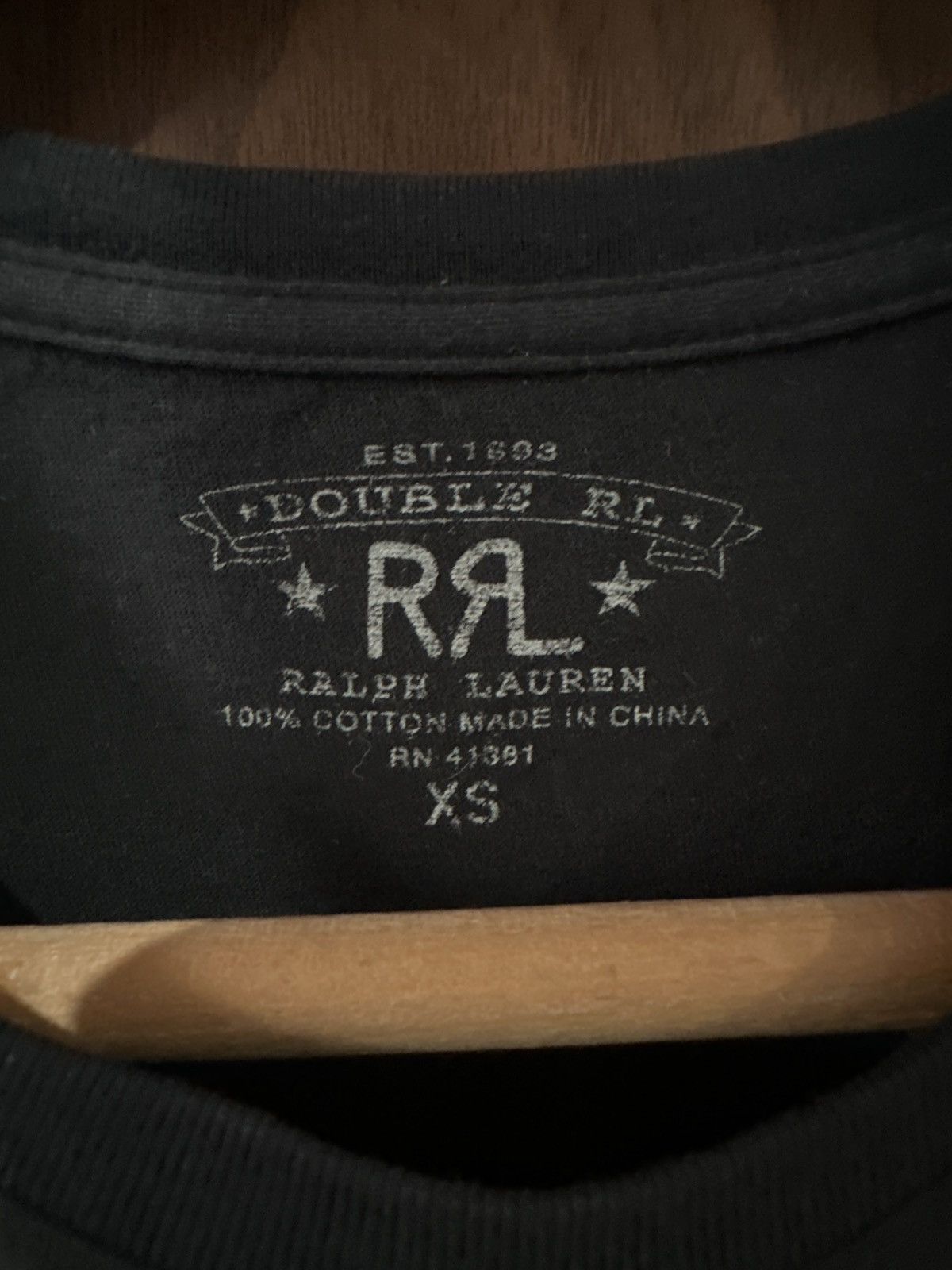 RRL Ralph Lauren Rrl faded black t shirt Size US XS / EU 42 / 0 - 2 Thumbnail