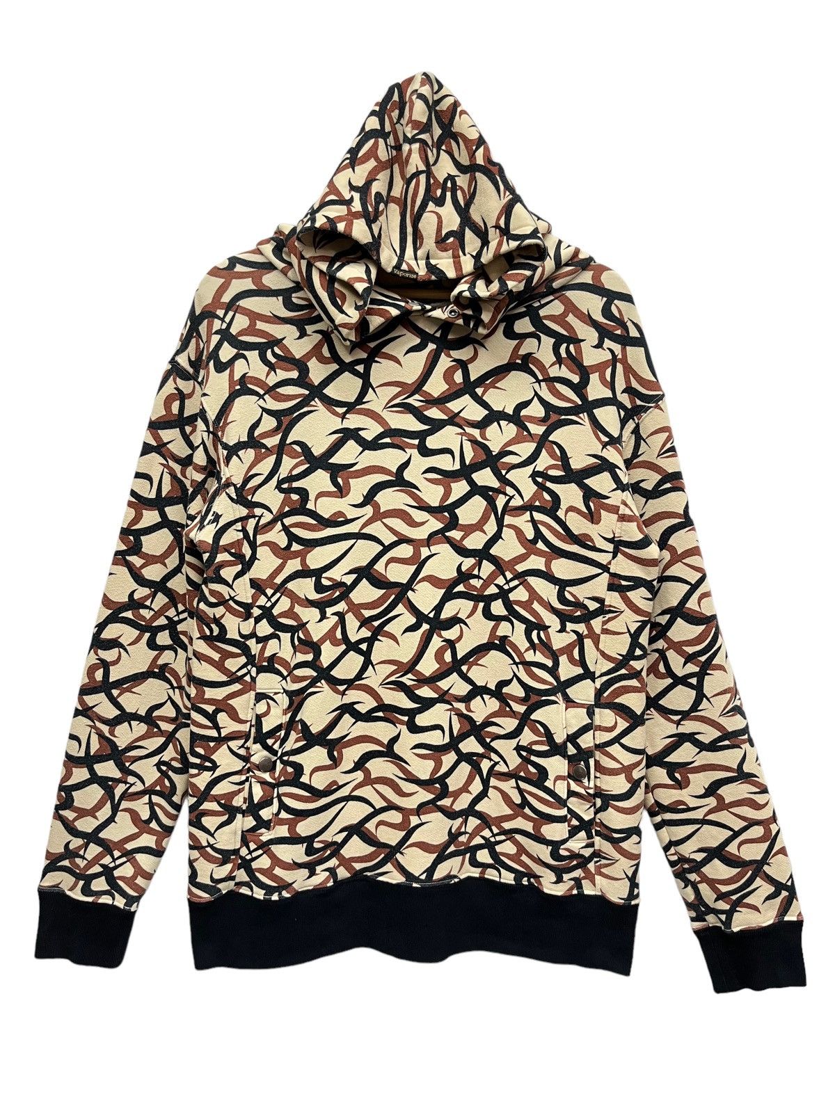 Beams Japan 🔥FYE🔥VAPORIZE By JAMES IHA SMASHING PUMPKINS Tribal Hoodie Size US M / EU 48-50 / 2 - 1 Thumbnail