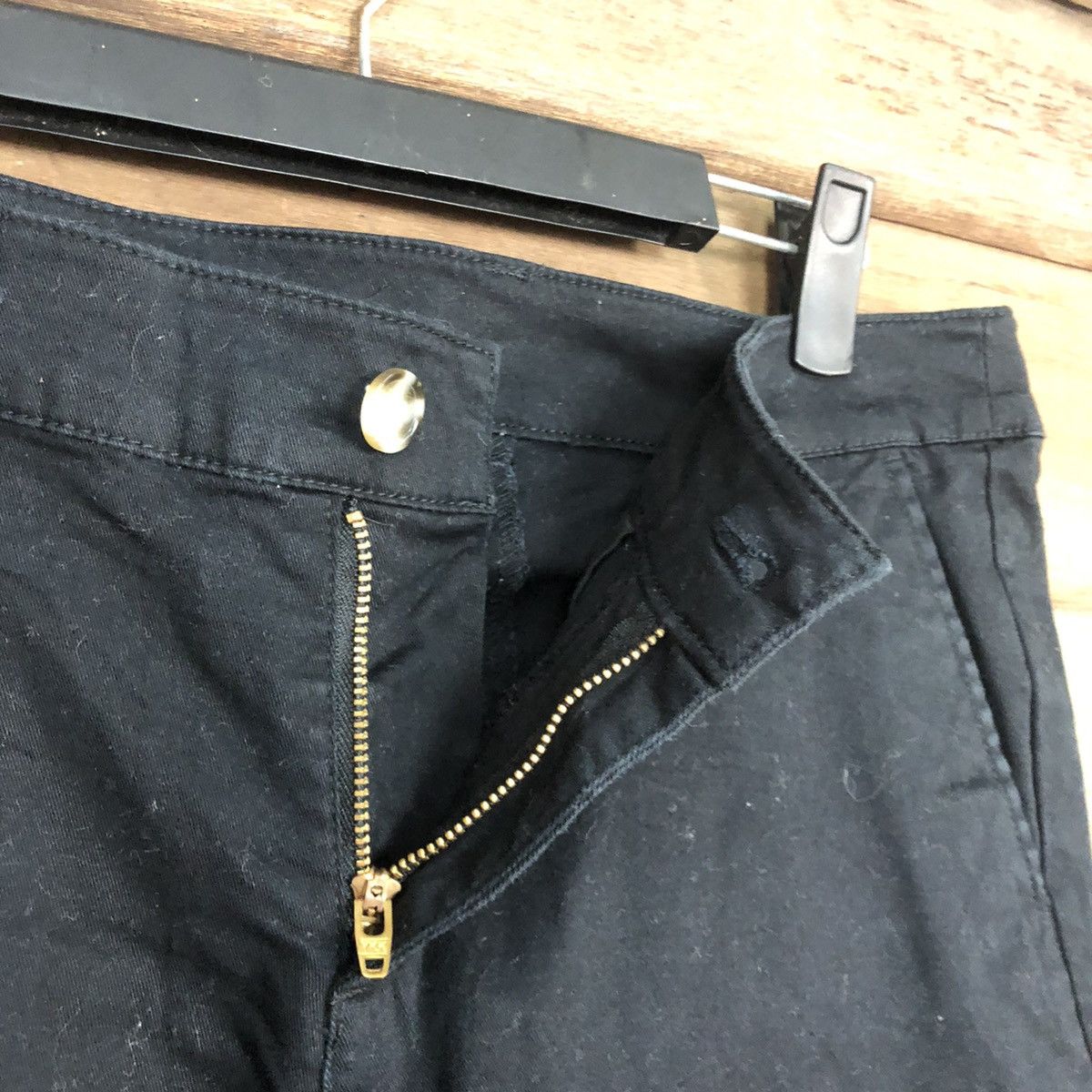 Japanese Brand Japan Black Multipocket Tactical Cargo Pants #0561 Size US 29 - 7 Thumbnail