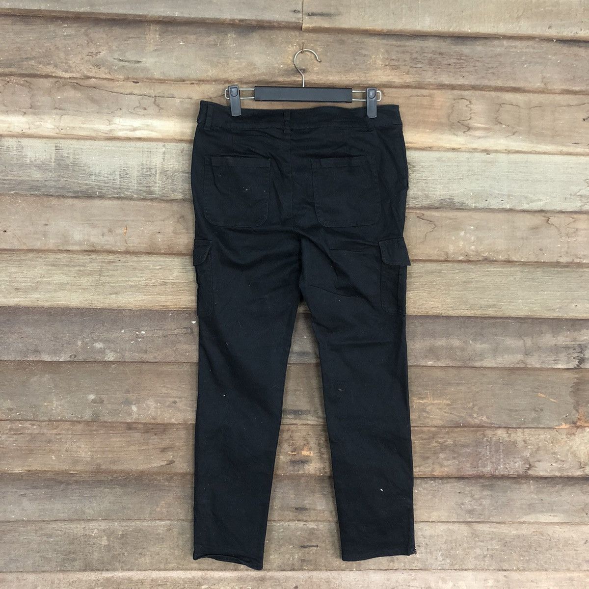 Japanese Brand Japan Black Multipocket Tactical Cargo Pants #0561 Size US 29 - 8 Thumbnail