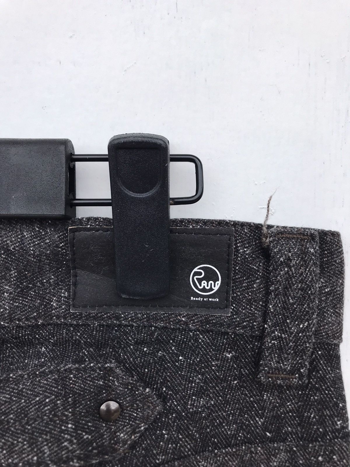 Japanese Brand Raw Paper Salt Pant Size US 32 / EU 48 - 4 Thumbnail