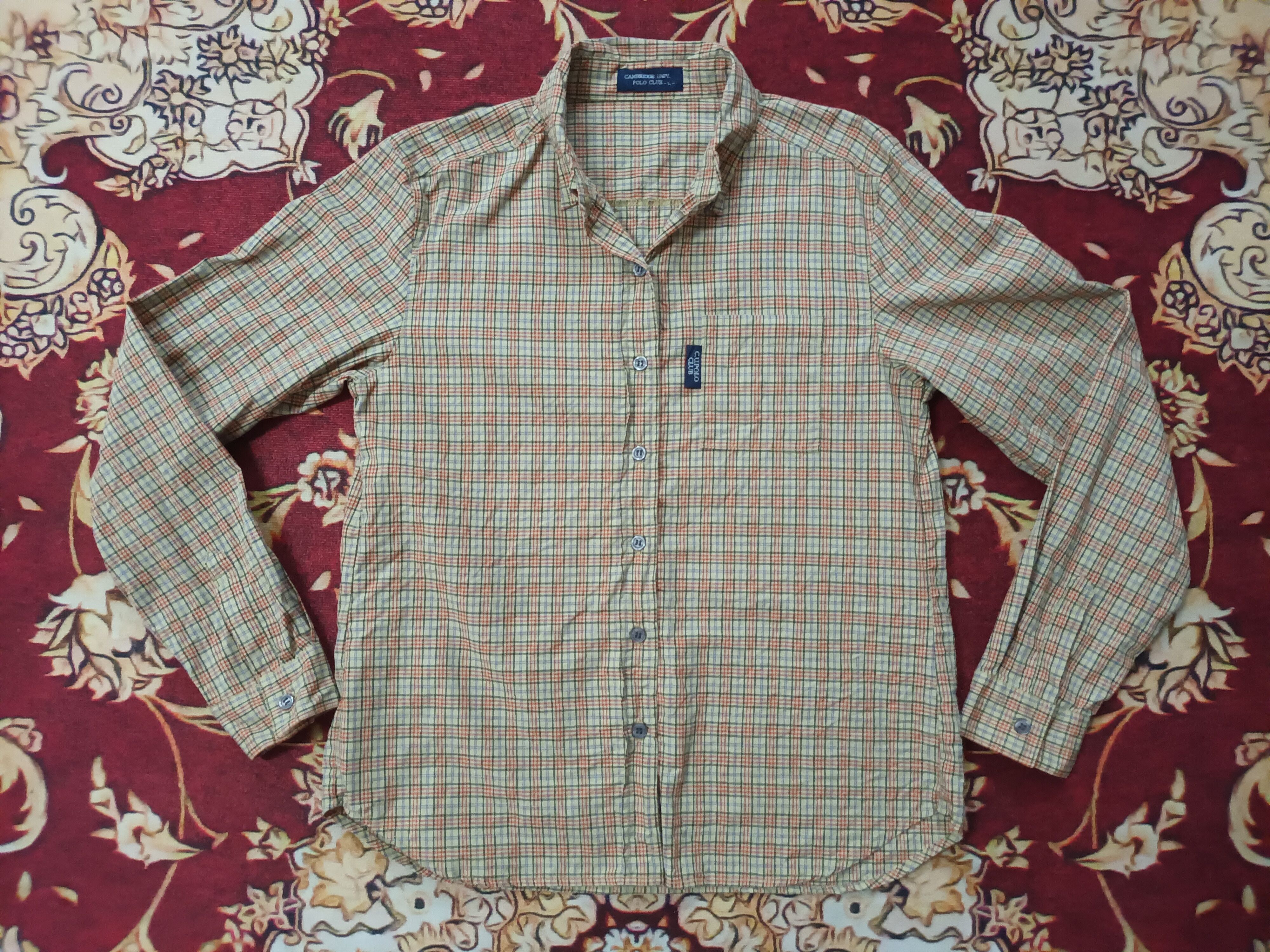 Flannel × Polo Ralph Lauren 🔥 C. U. Polo Club Flannel with Hoodie Jacket 🔥 Size US S / EU 44-46 / 1 - 2 Thumbnail