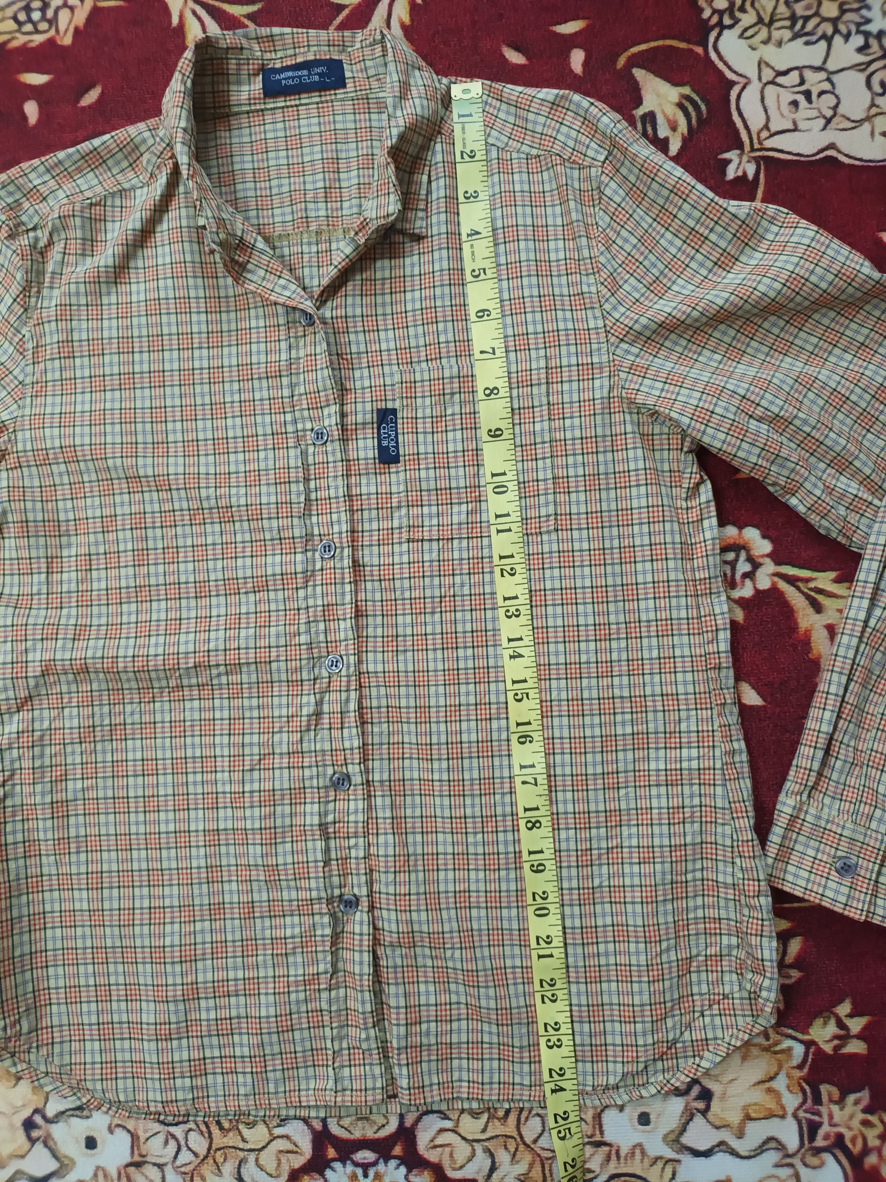 Flannel × Polo Ralph Lauren 🔥 C. U. Polo Club Flannel with Hoodie Jacket 🔥 Size US S / EU 44-46 / 1 - 8 Thumbnail
