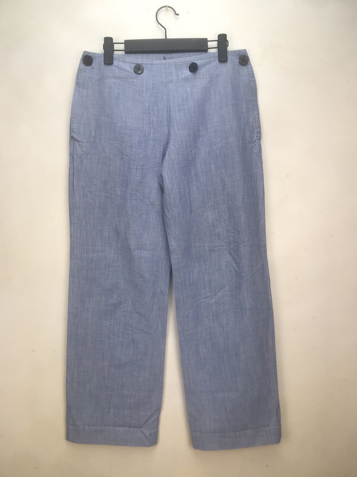 Japanese Brand VINTAGE STRATO MARINA ROPAS NAVY STYLE PANT Size US 31 - 1 Thumbnail