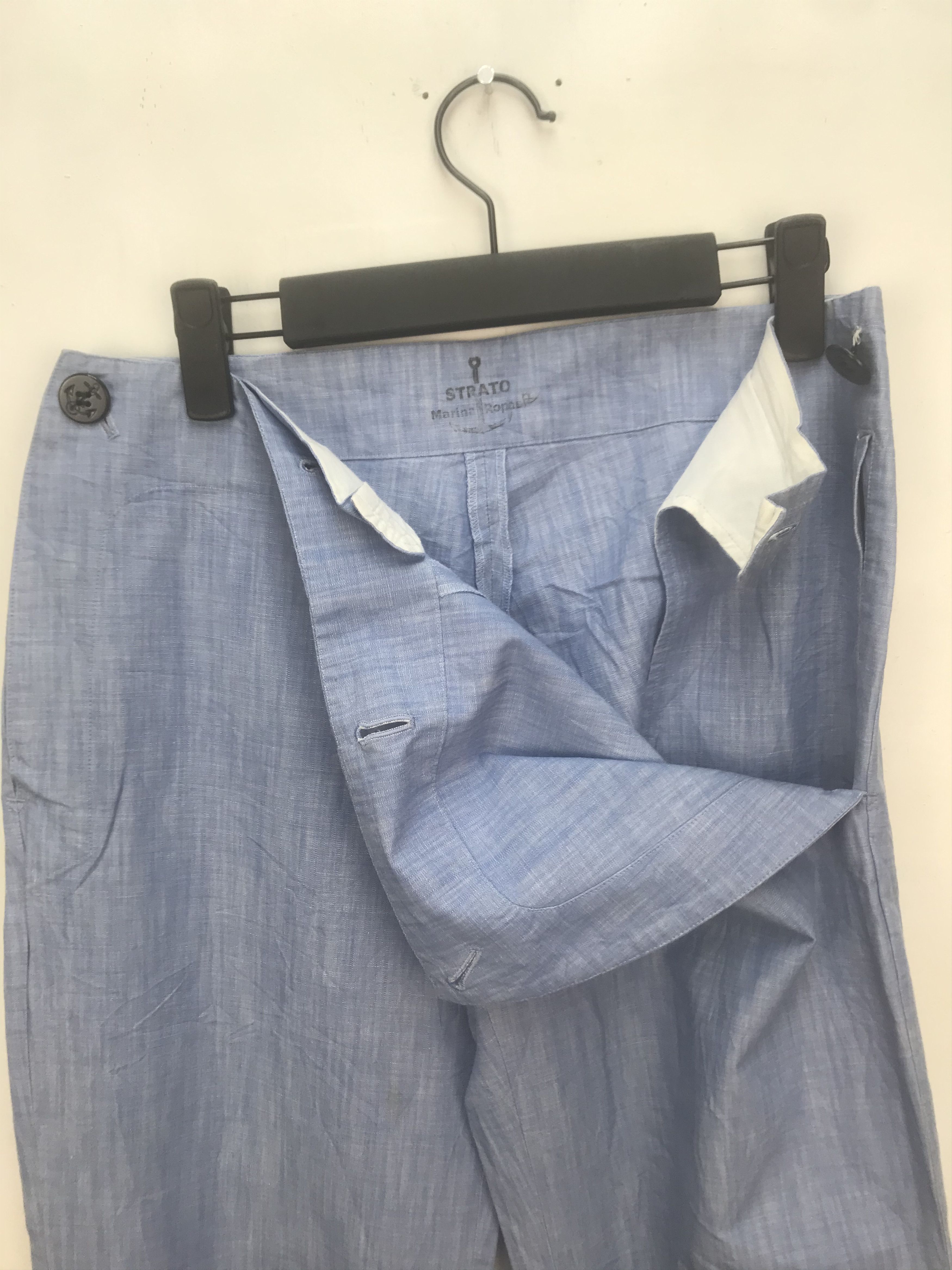 Japanese Brand VINTAGE STRATO MARINA ROPAS NAVY STYLE PANT Size US 31 - 6 Thumbnail