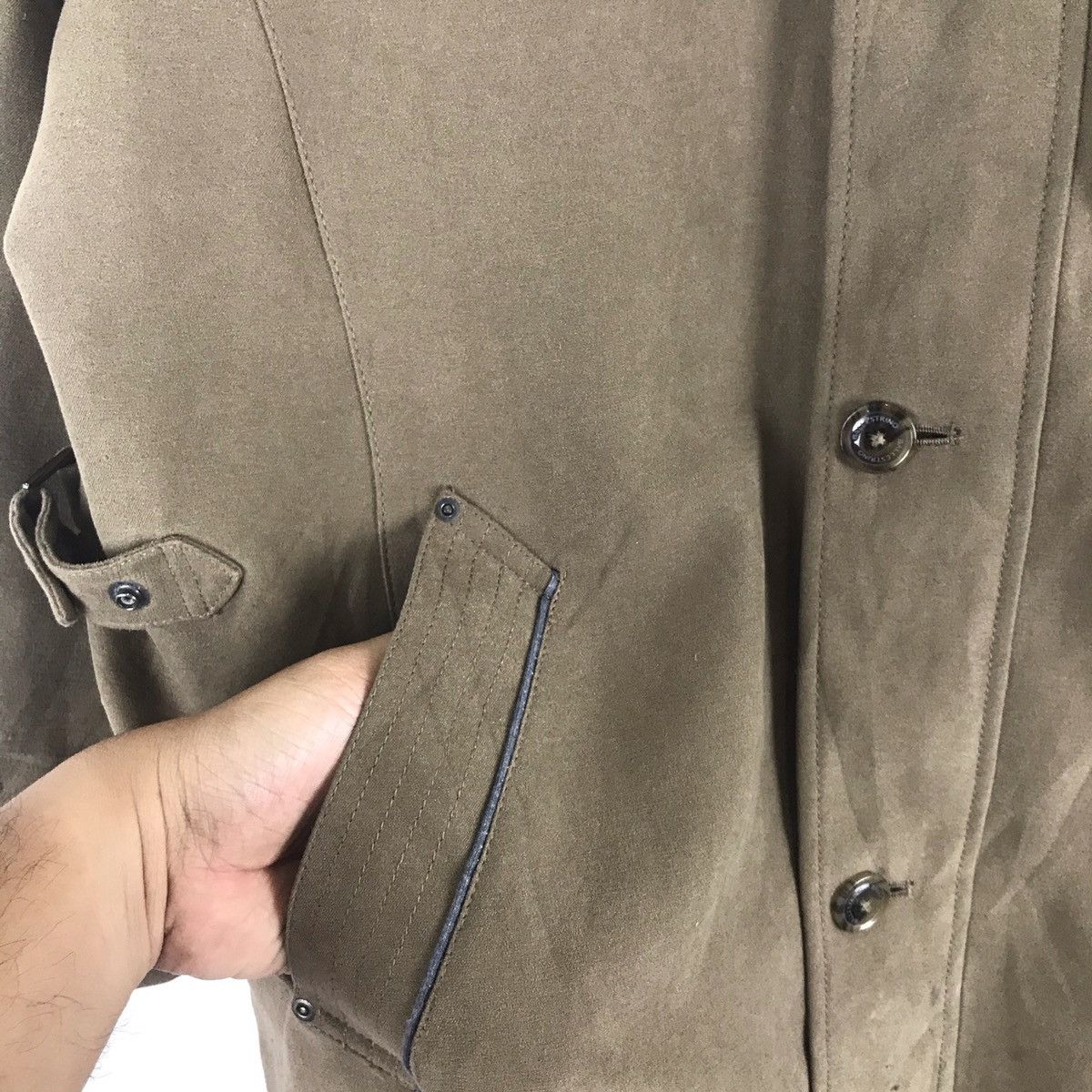 Other Ballestrino Italy Zipper XLarge Size Brown Colour Jacket Size US XL / EU 56 / 4 - 2 Thumbnail