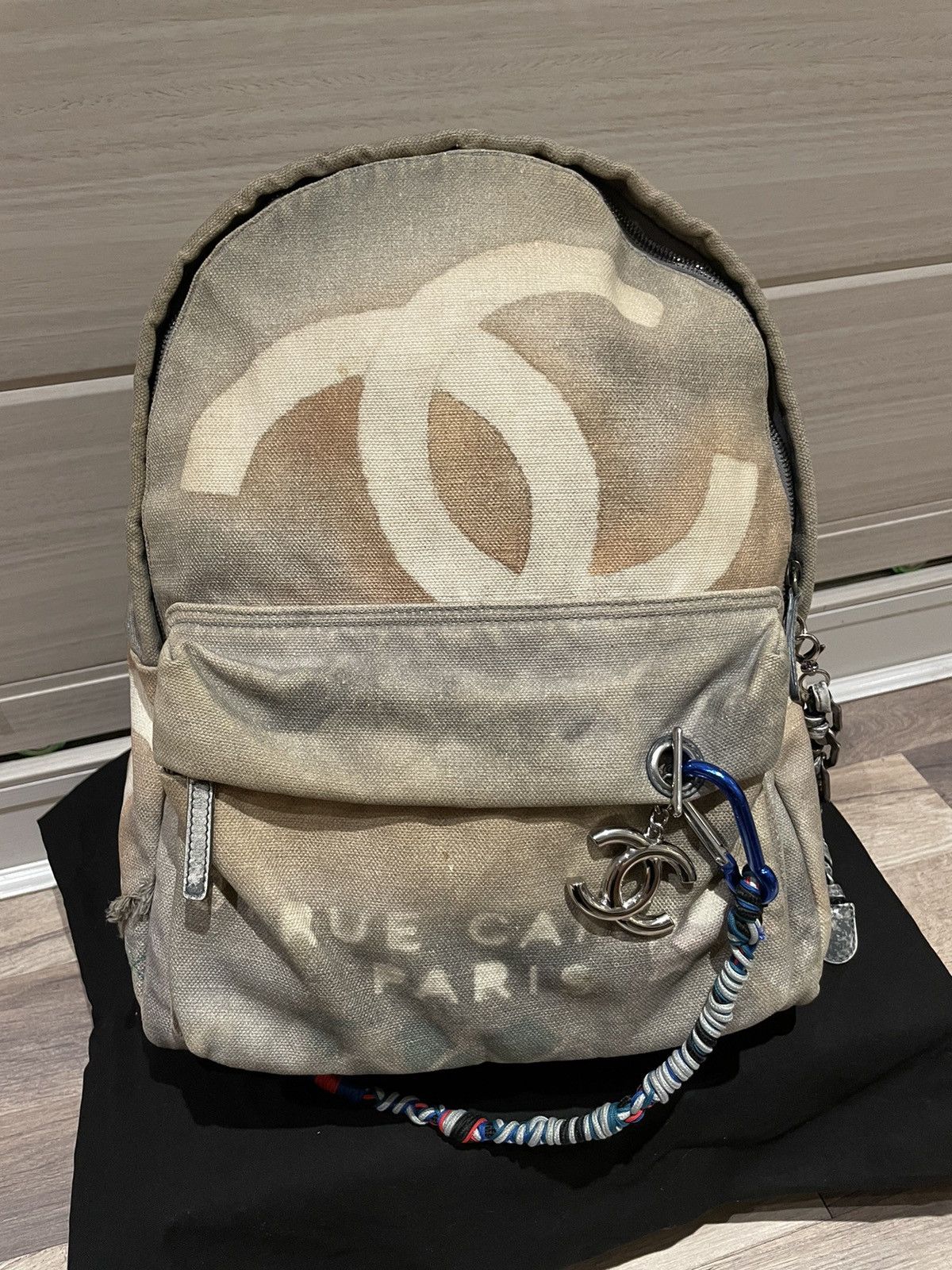 Chanel art school backpack sale