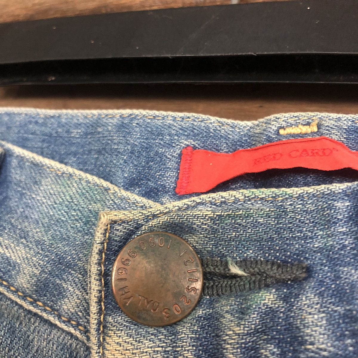 Black Label Red Card Blue Skinny Denim Jeans Pants #0553 Size US 30 / EU 46 - 5 Thumbnail