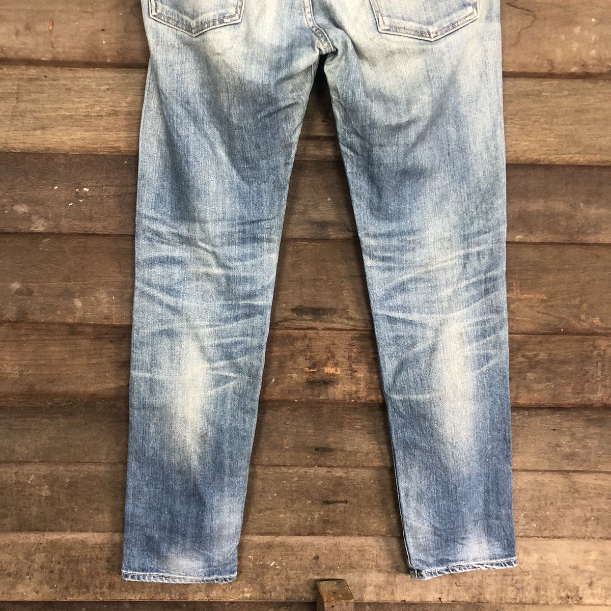 Black Label Red Card Blue Skinny Denim Jeans Pants #0553 Size US 30 / EU 46 - 9 Thumbnail