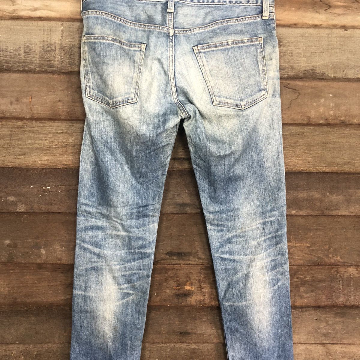 Black Label Red Card Blue Skinny Denim Jeans Pants #0553 Size US 30 / EU 46 - 10 Thumbnail