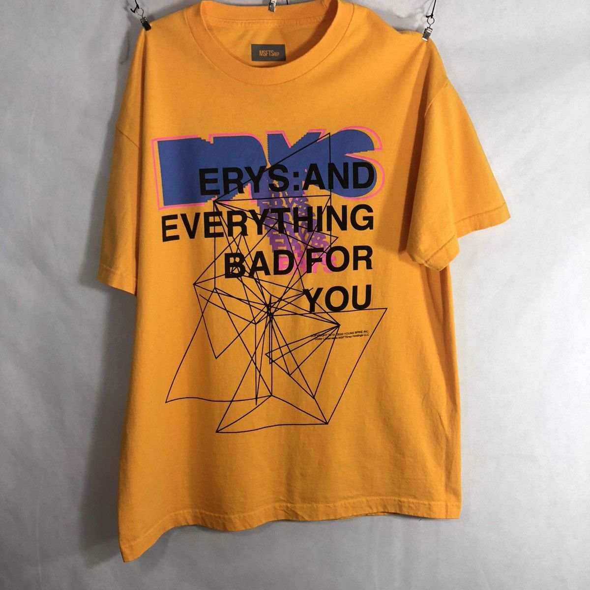 (SOUND)+(VISION) × Jaden Smith × Msftsrep Erys 2020 Mfsts tee as seen on Jaden Smith Size US XL / EU 56 / 4 - 1 Thumbnail