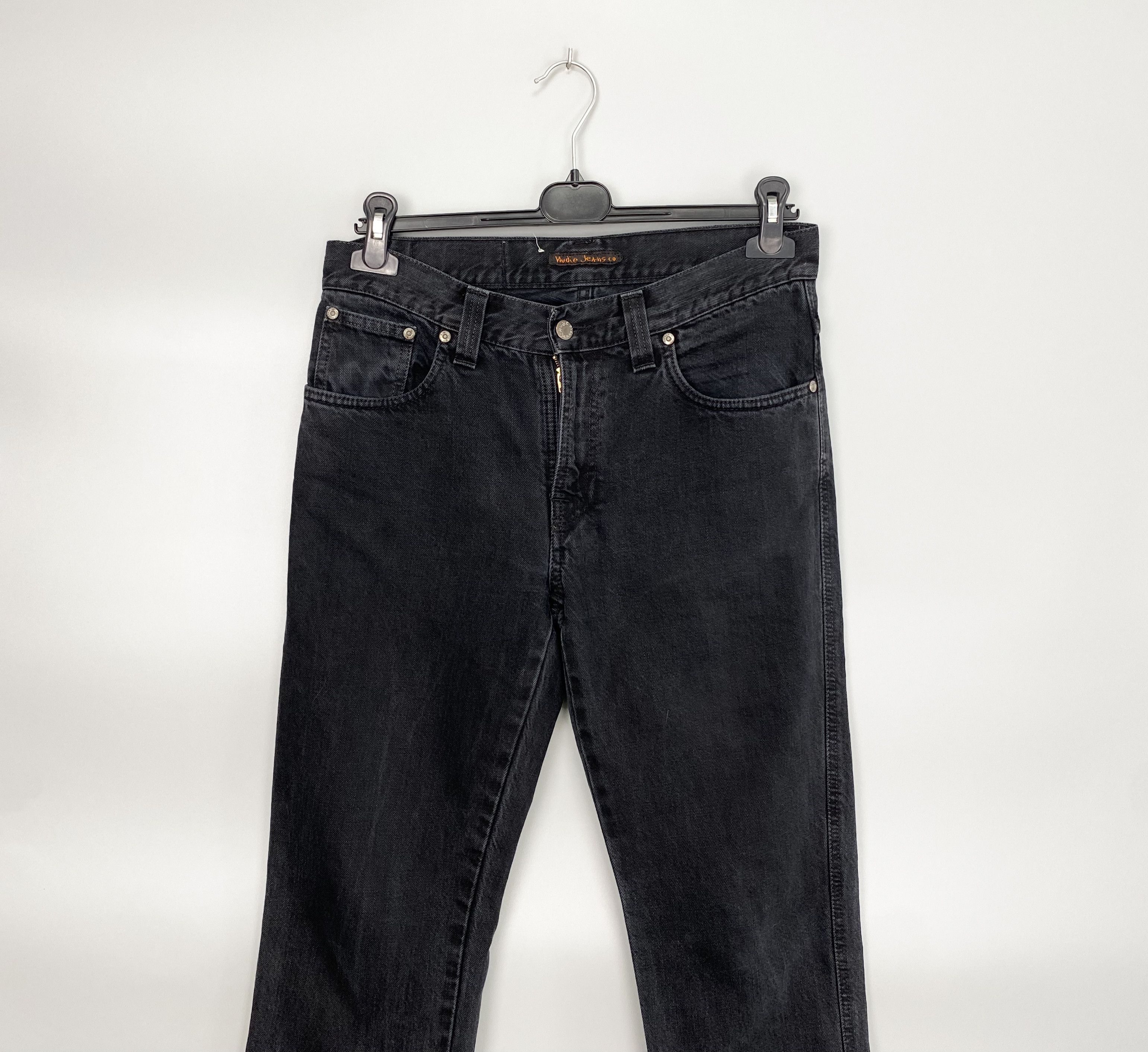Nudie Jeans Nudie Jeans Made in Italy Luxury Denim Leather Patch Size US 30 / EU 46 - 2 Thumbnail