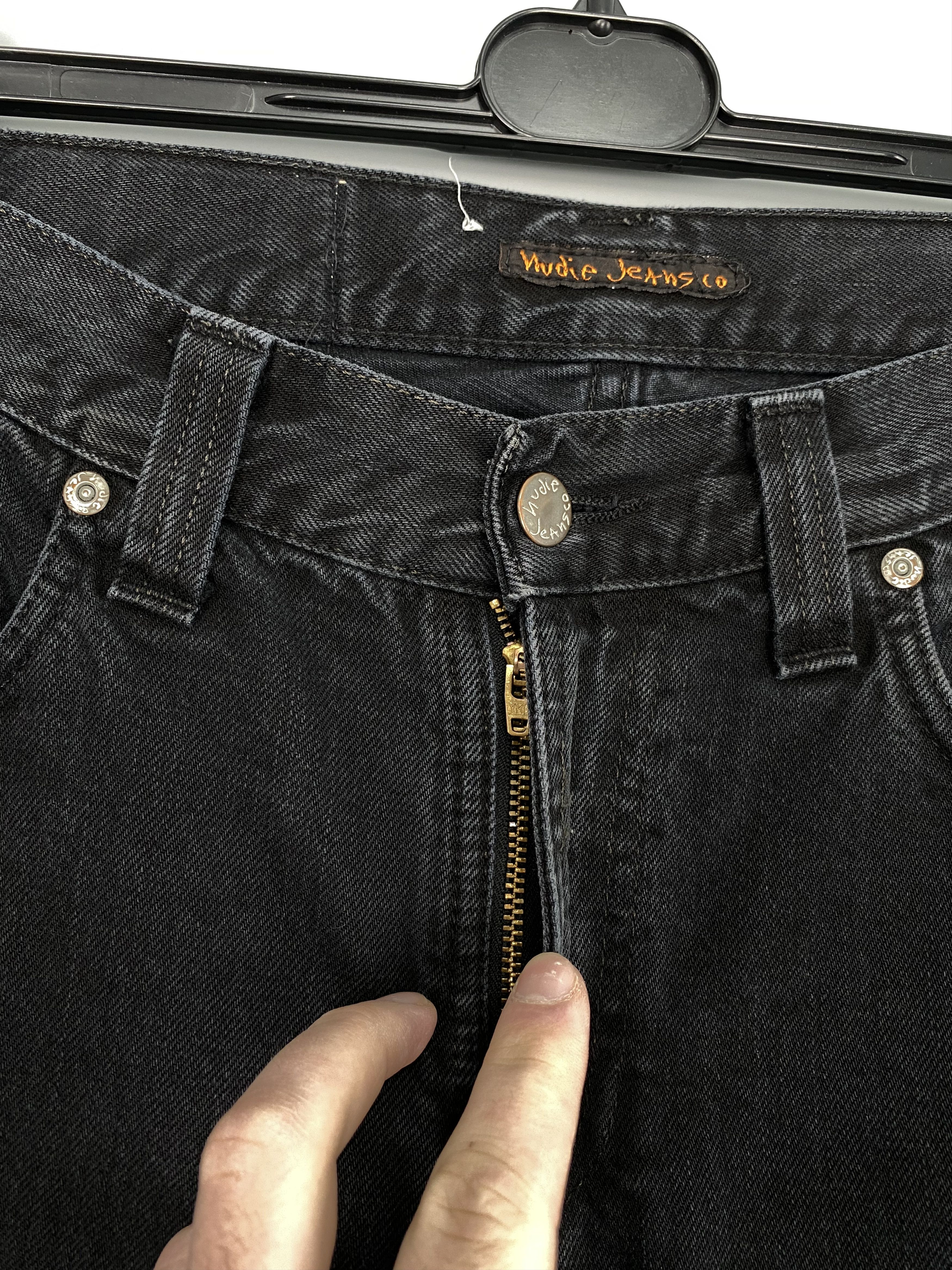 Nudie Jeans Nudie Jeans Made in Italy Luxury Denim Leather Patch Size US 30 / EU 46 - 4 Thumbnail