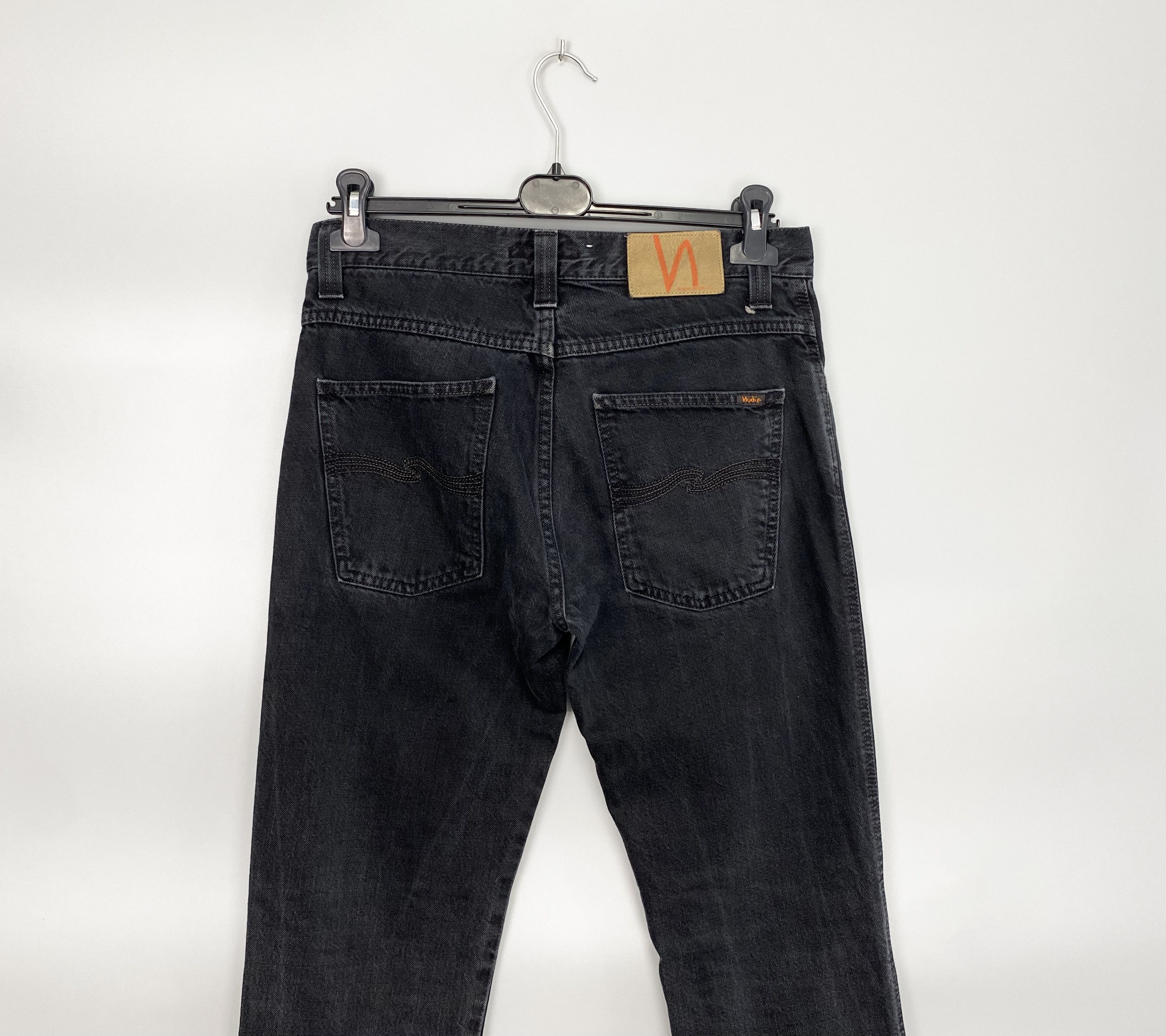 Nudie Jeans Nudie Jeans Made in Italy Luxury Denim Leather Patch Size US 30 / EU 46 - 7 Thumbnail