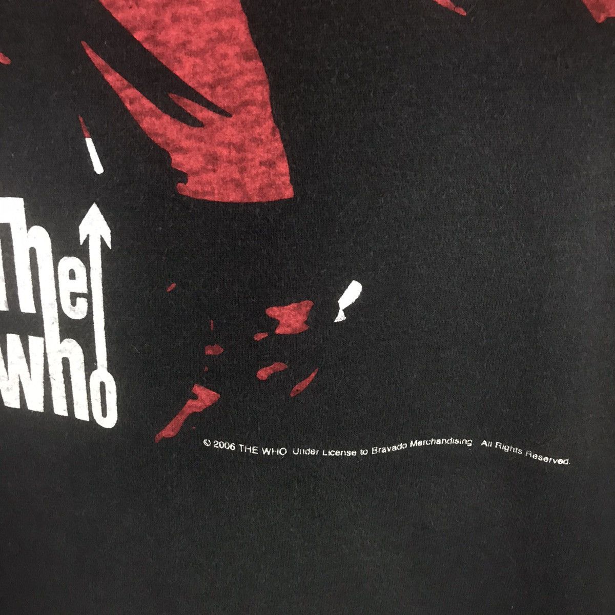 Band Tees × Vintage Vintage The Who Large Size Black Colour Long Sleeve T-Shirt Size US XL / EU 56 / 4 - 3 Thumbnail