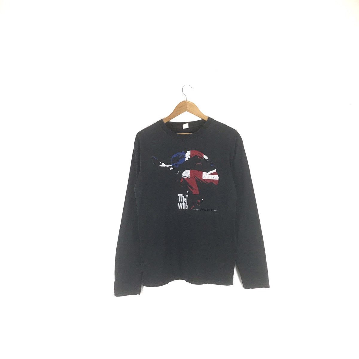Band Tees × Vintage Vintage The Who Large Size Black Colour Long Sleeve T-Shirt Size US XL / EU 56 / 4 - 1 Thumbnail