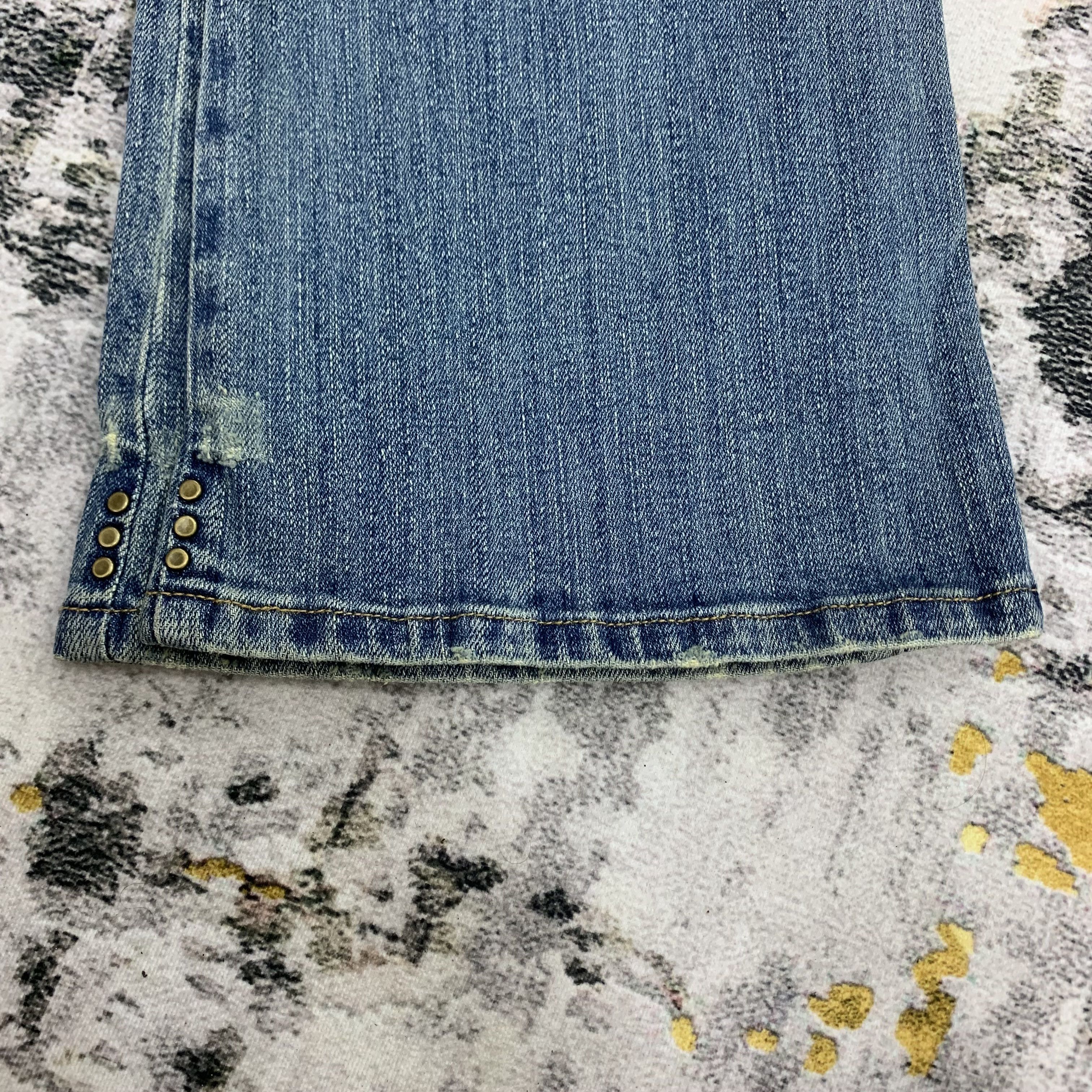 Other Flared Blue Denim Haute Monde Womens Jeans Size 30" / US 8 / IT 44 - 10 Thumbnail