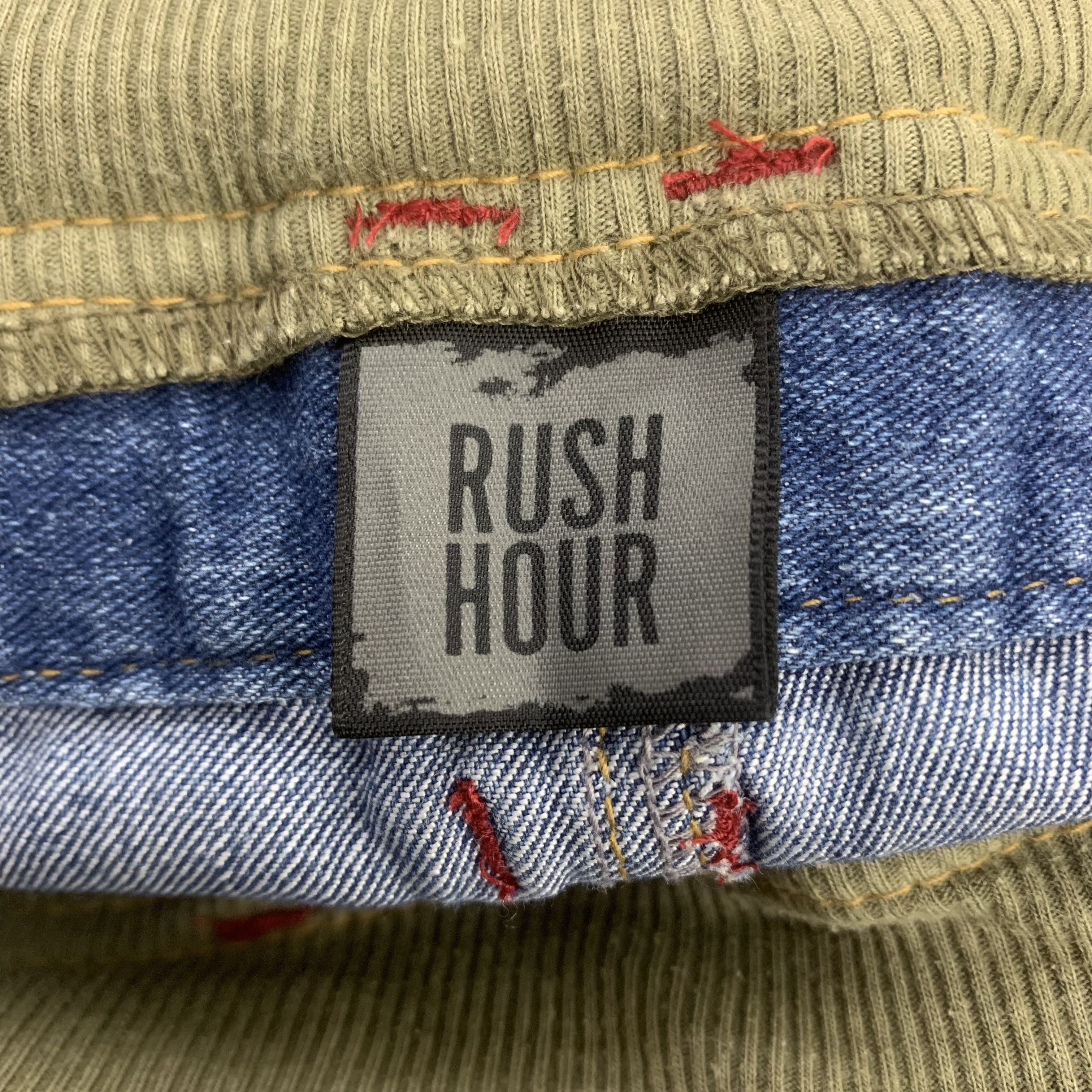 Japanese Brand Blue Denim Faded Jeans Rush Hour Bush Pants Size US 26 / EU 42 - 7 Thumbnail