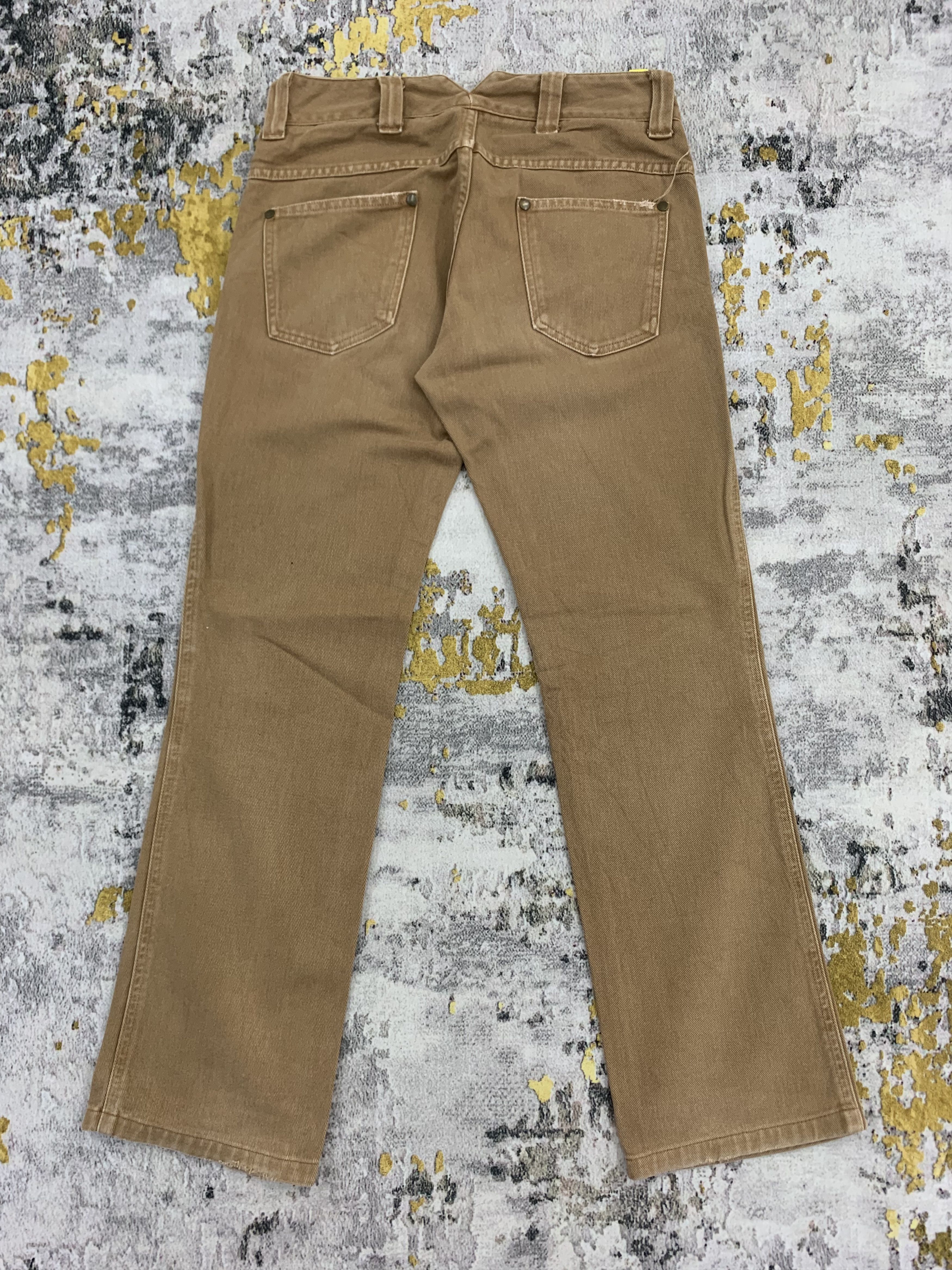 United Colors Of Benetton Brown Jeans Faded United Colors Of Benetton Size US 26 / EU 42 - 4 Thumbnail