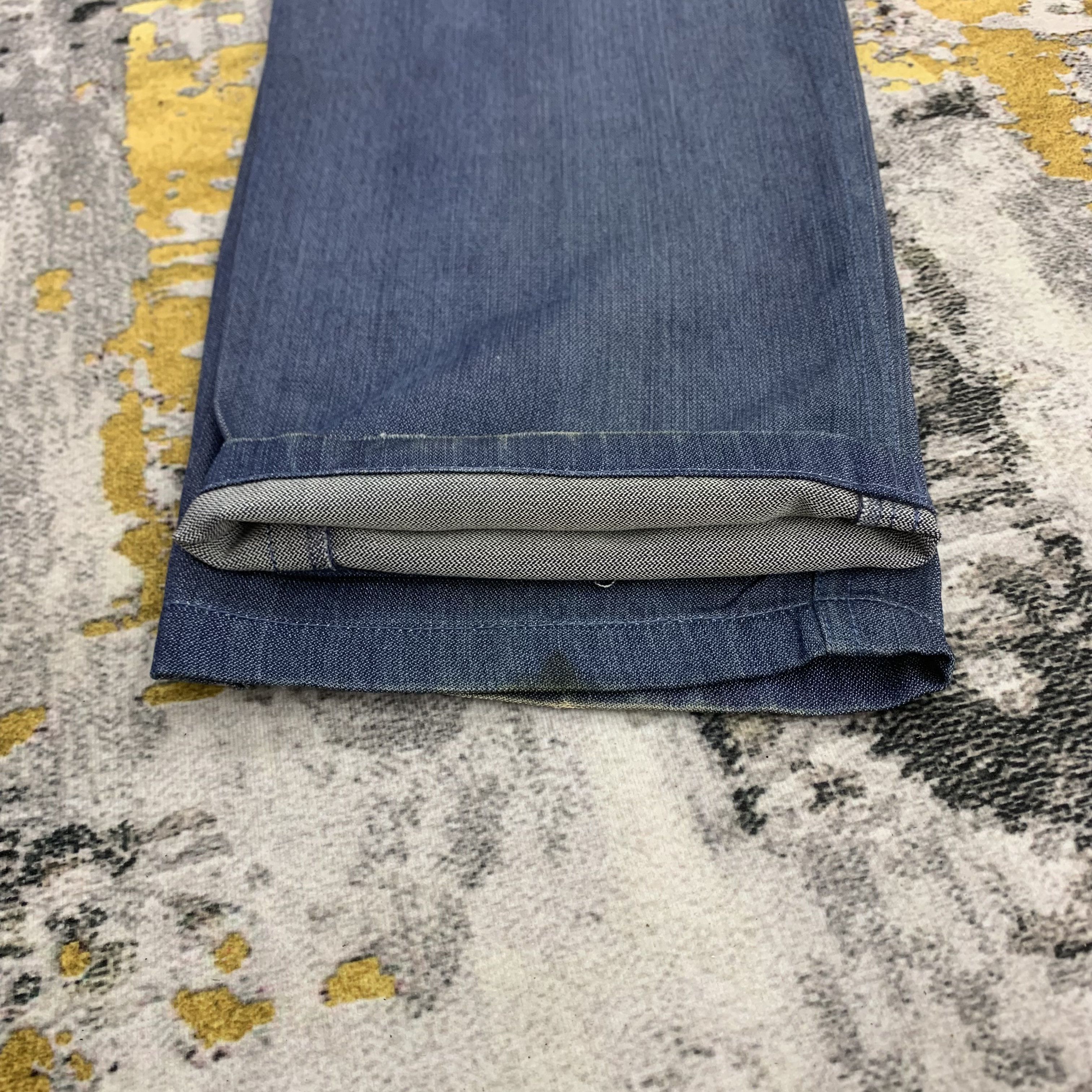 Lancel Vintage Lancel Blue Jeans Embroidery Logo Size US 28 / EU 44 - 10 Thumbnail
