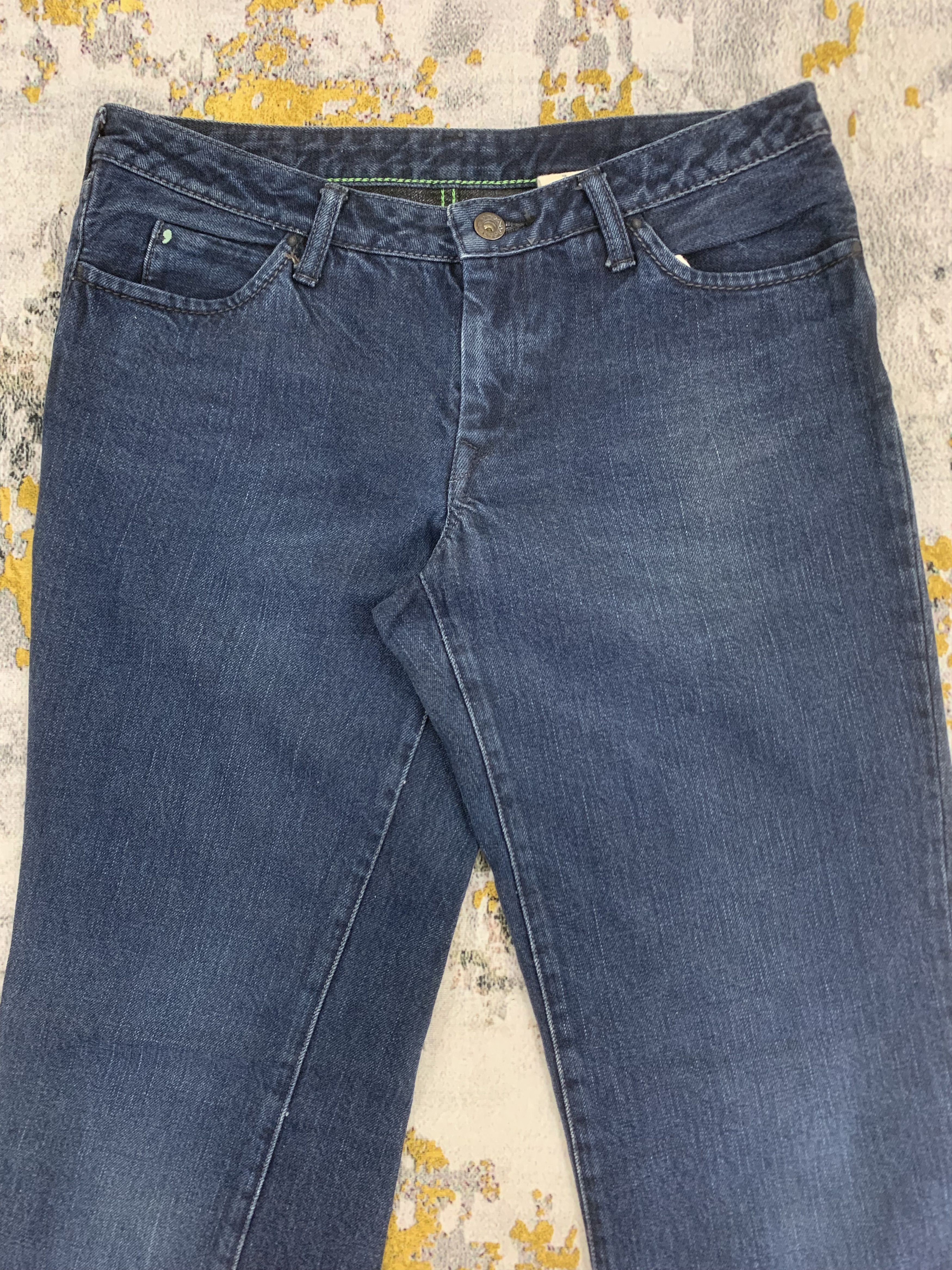 45rpm Vintage 45rpm Blue Jeans Straight Denim Size US 29 - 2 Thumbnail