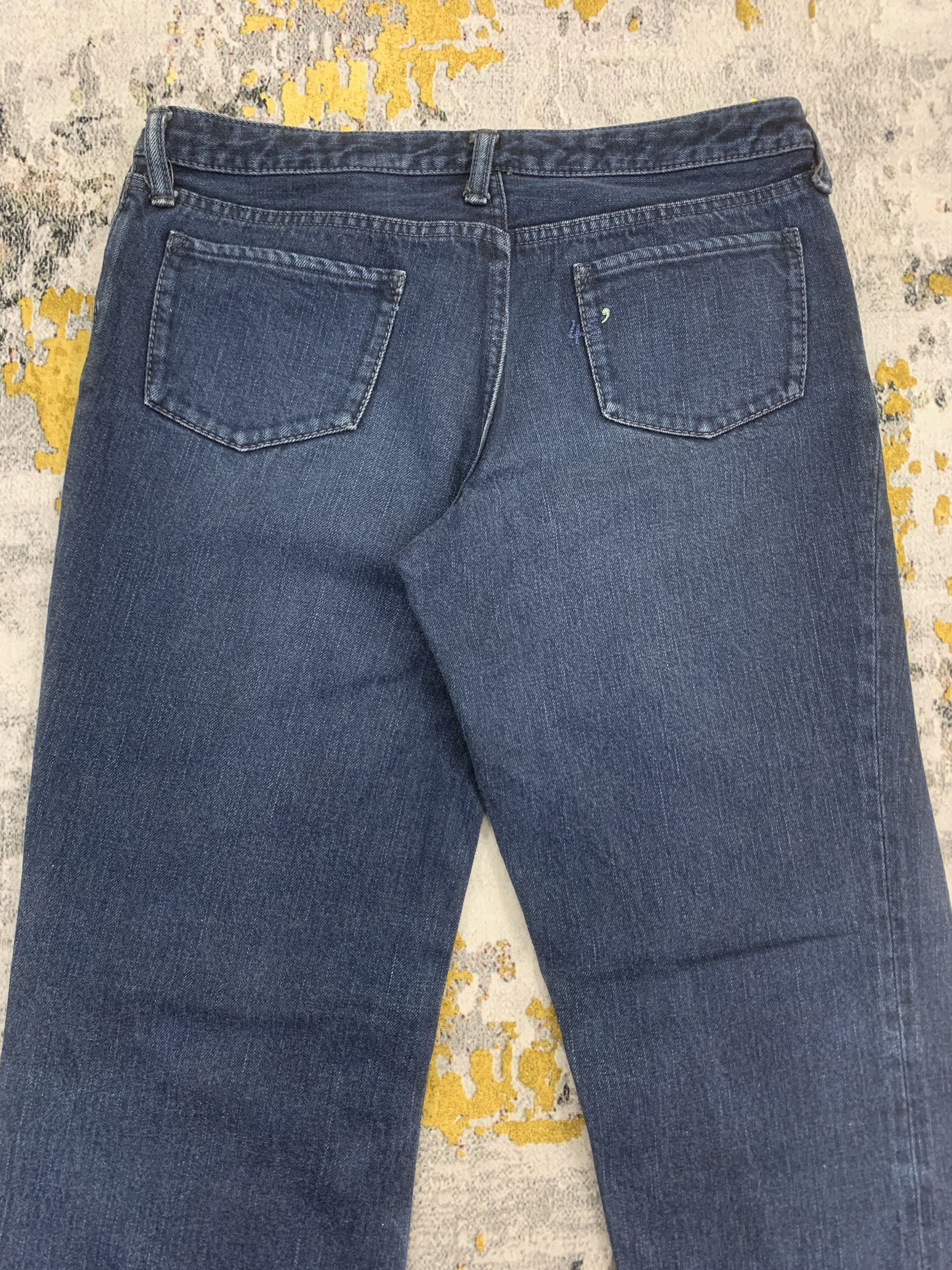 45rpm Vintage 45rpm Blue Jeans Straight Denim Size US 29 - 6 Thumbnail