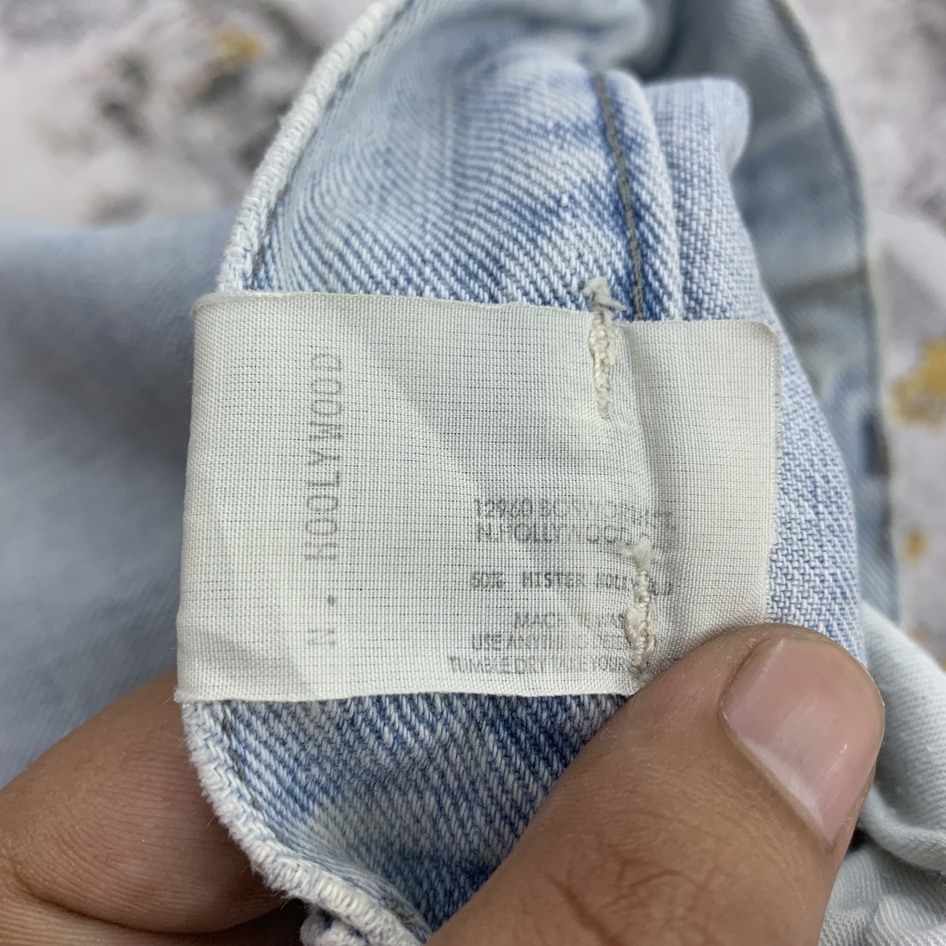 Lee Light Blue Wash Lee Jeans Distressed Denim Size US 32 / EU 48 - 9 Thumbnail