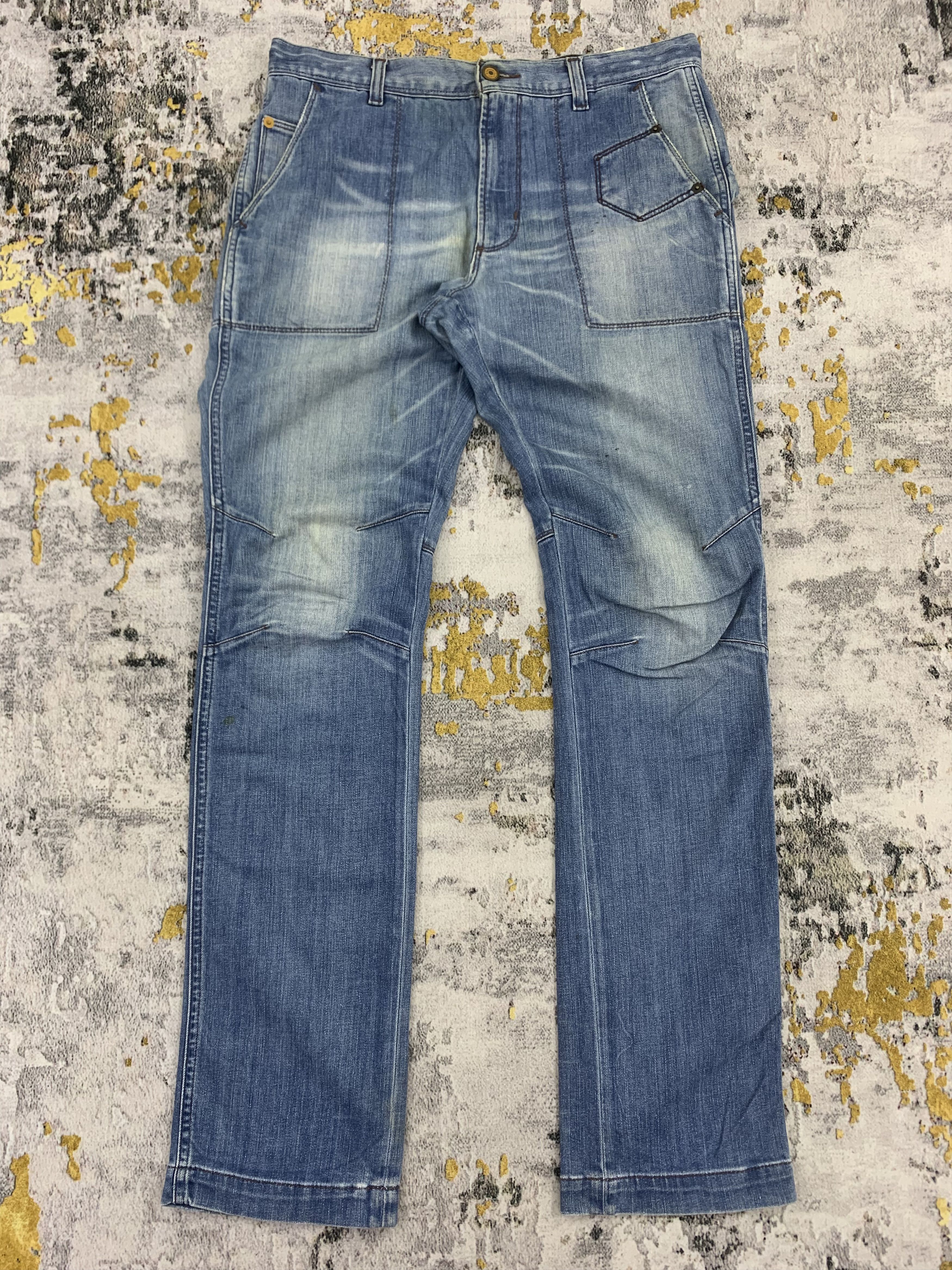 Vintage Vintage Bobson Blue Faded Jeans Size US 32 / EU 48 - 1 Thumbnail