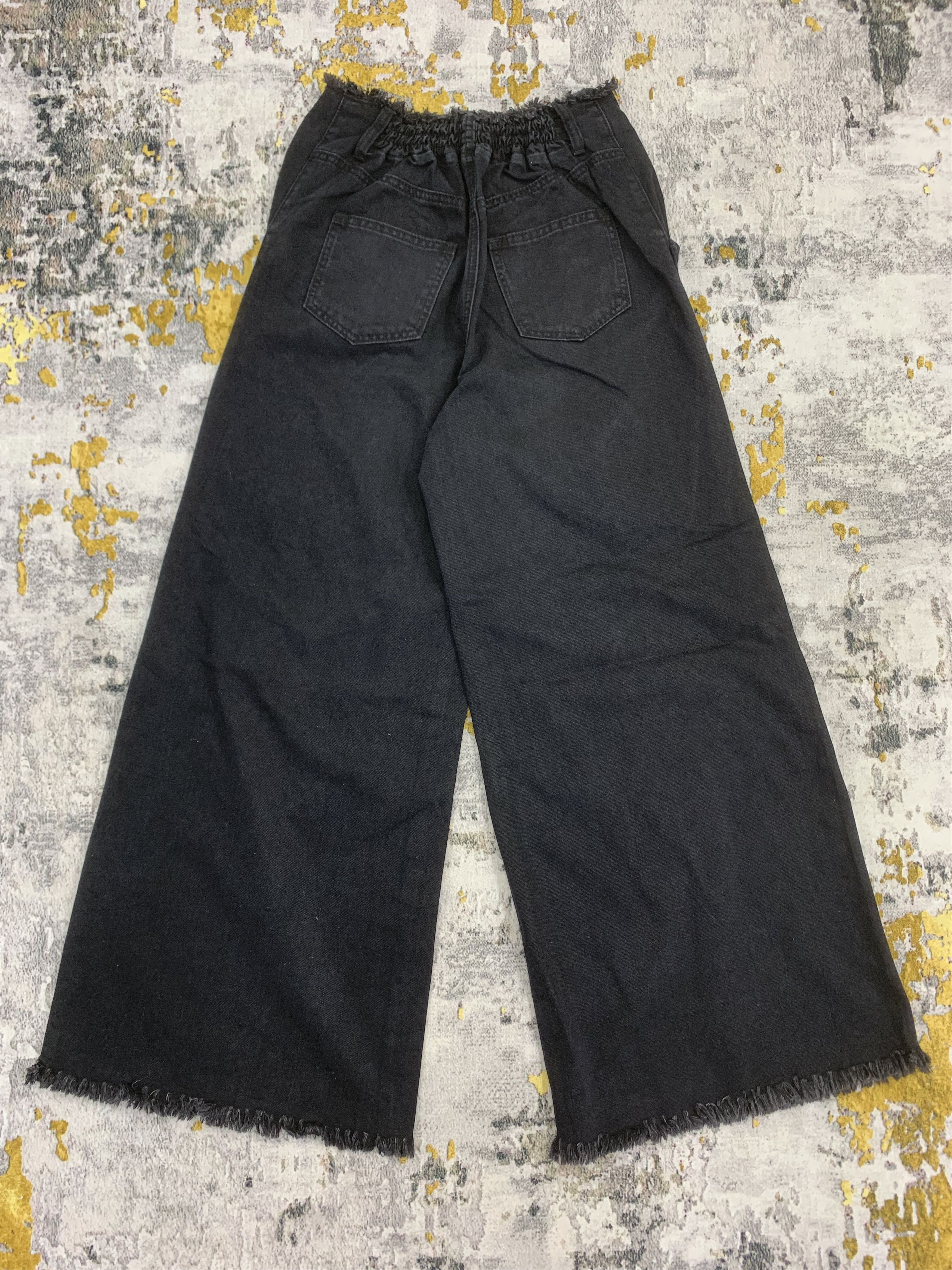 Other Black Baggy Ripped Pants Distressed for Lady Size US 26 / EU 42 - 4 Thumbnail