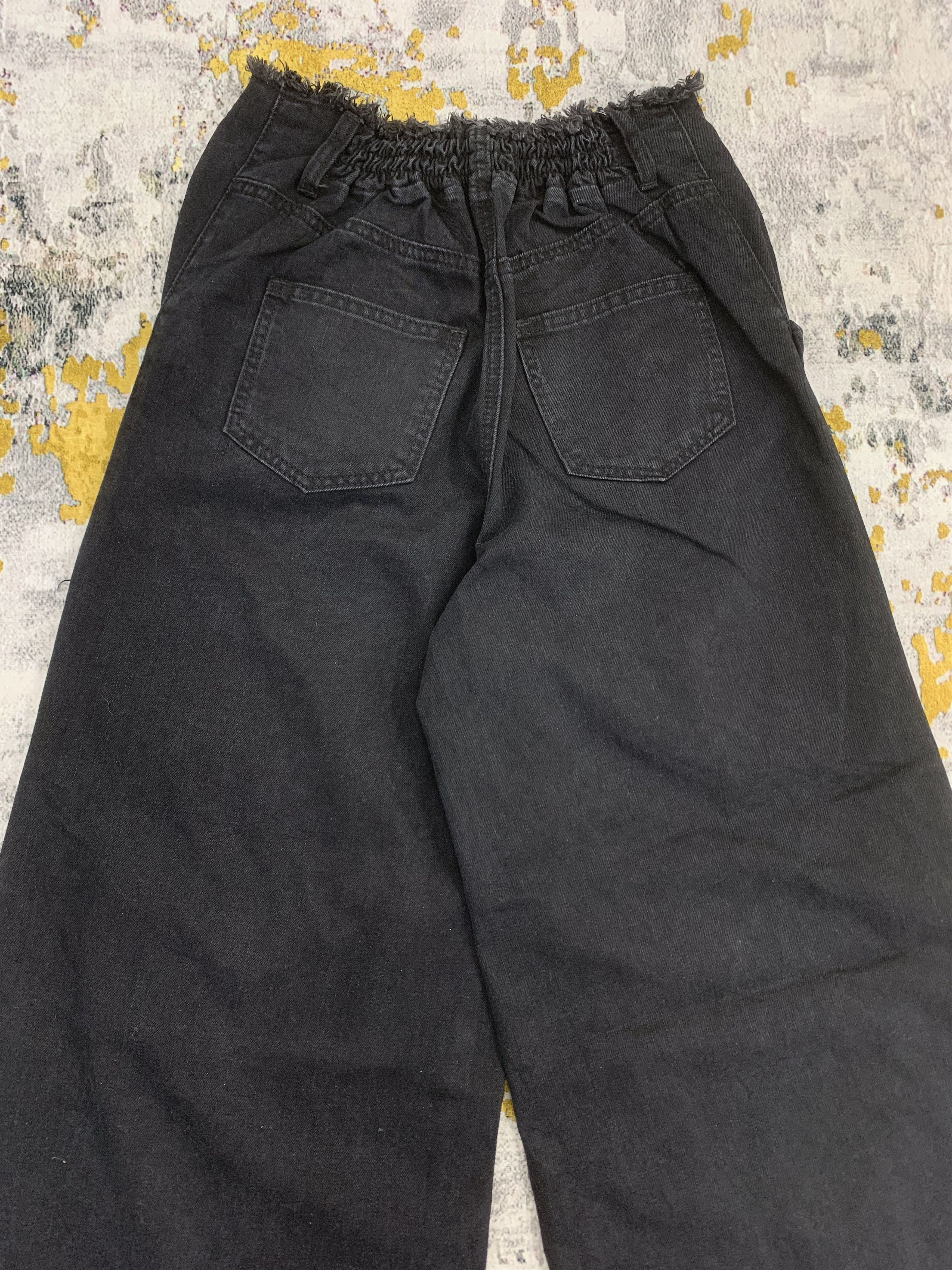 Other Black Baggy Ripped Pants Distressed for Lady Size US 26 / EU 42 - 5 Thumbnail