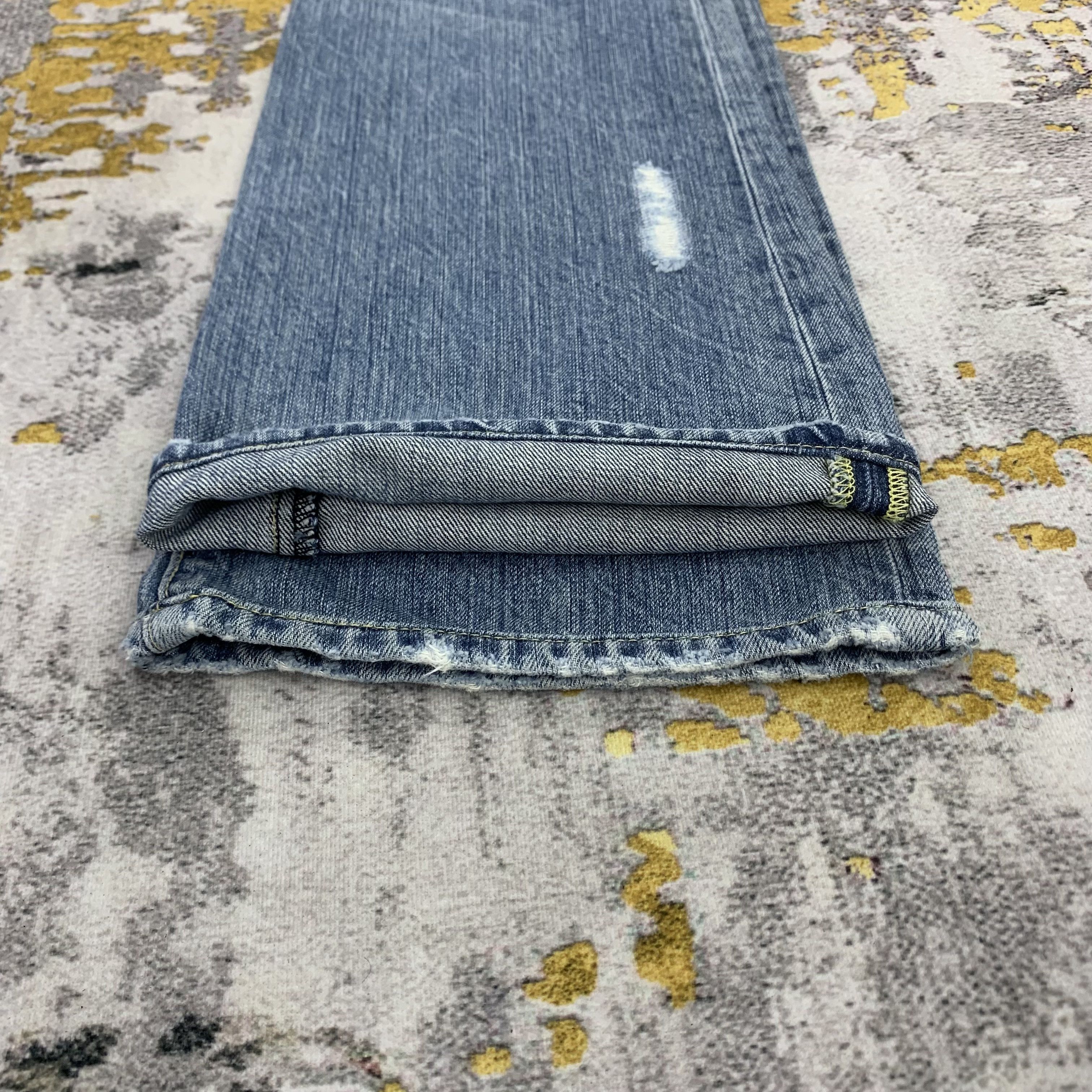 Chip & Pepper Flared Blue Jeans Ripped Chip & Pepper Size US 27 - 9 Thumbnail
