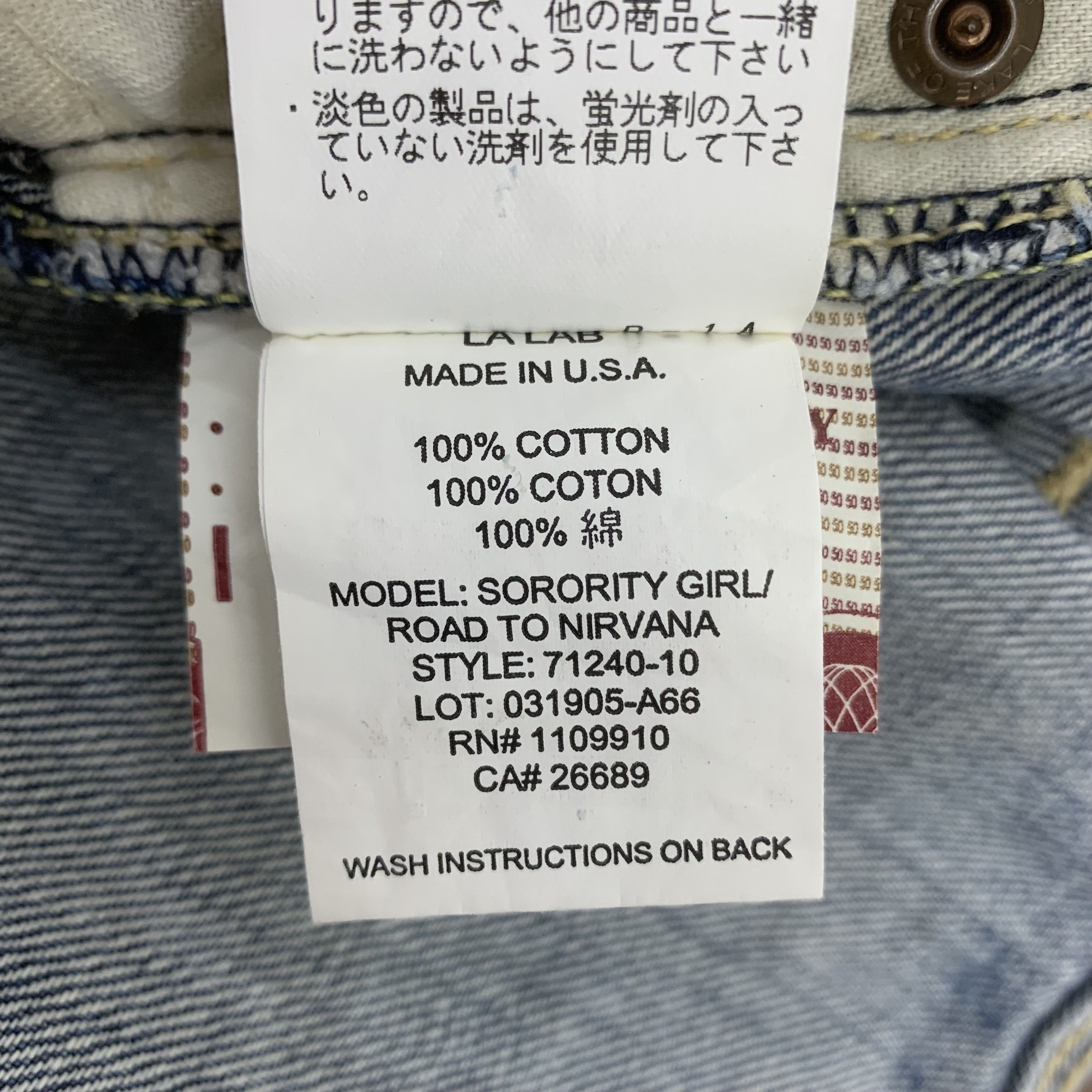 Chip & Pepper Flared Blue Jeans Ripped Chip & Pepper Size US 27 - 12 Thumbnail