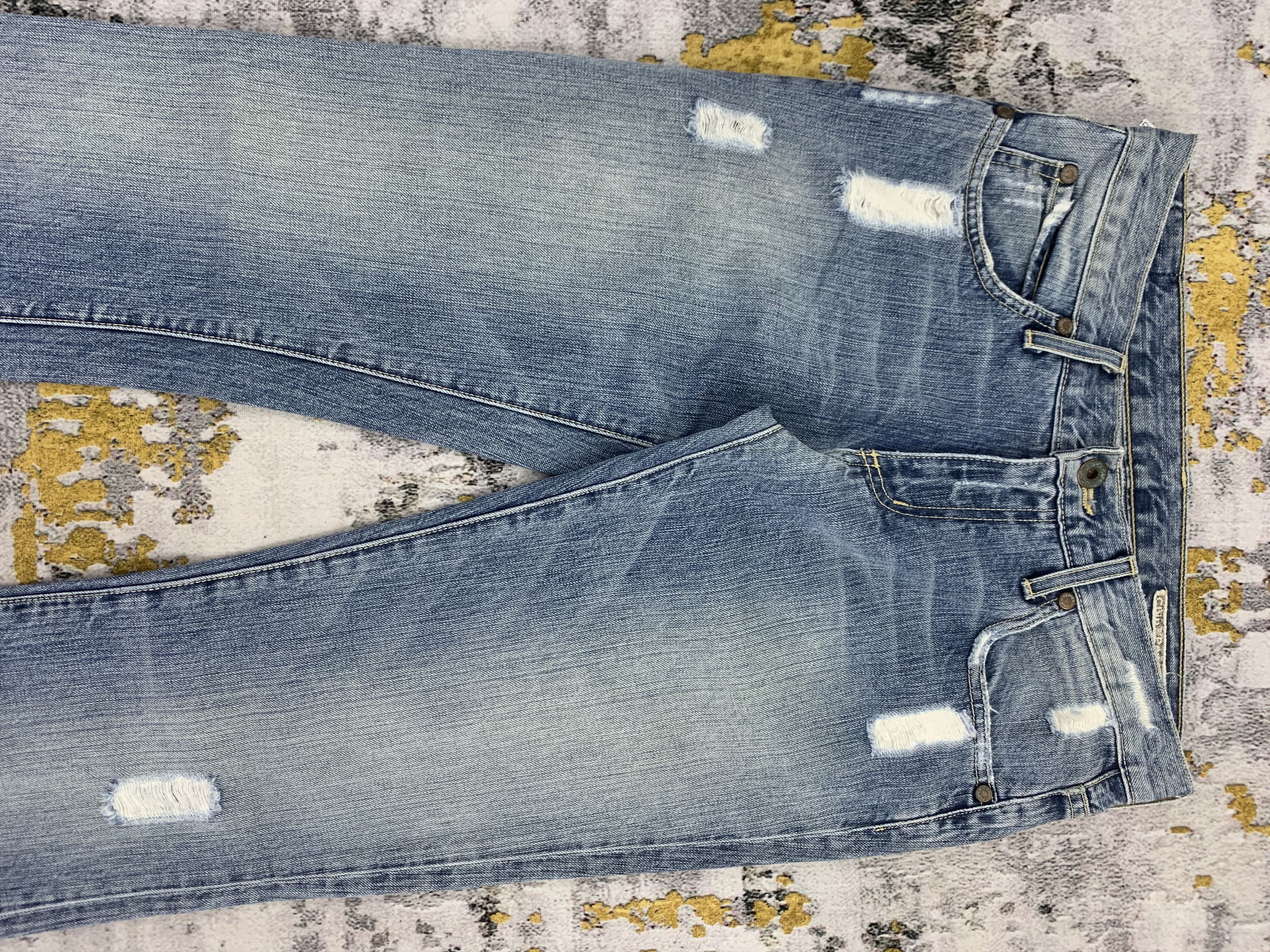 Chip & Pepper Flared Blue Jeans Ripped Chip & Pepper Size US 27 - 2 Thumbnail