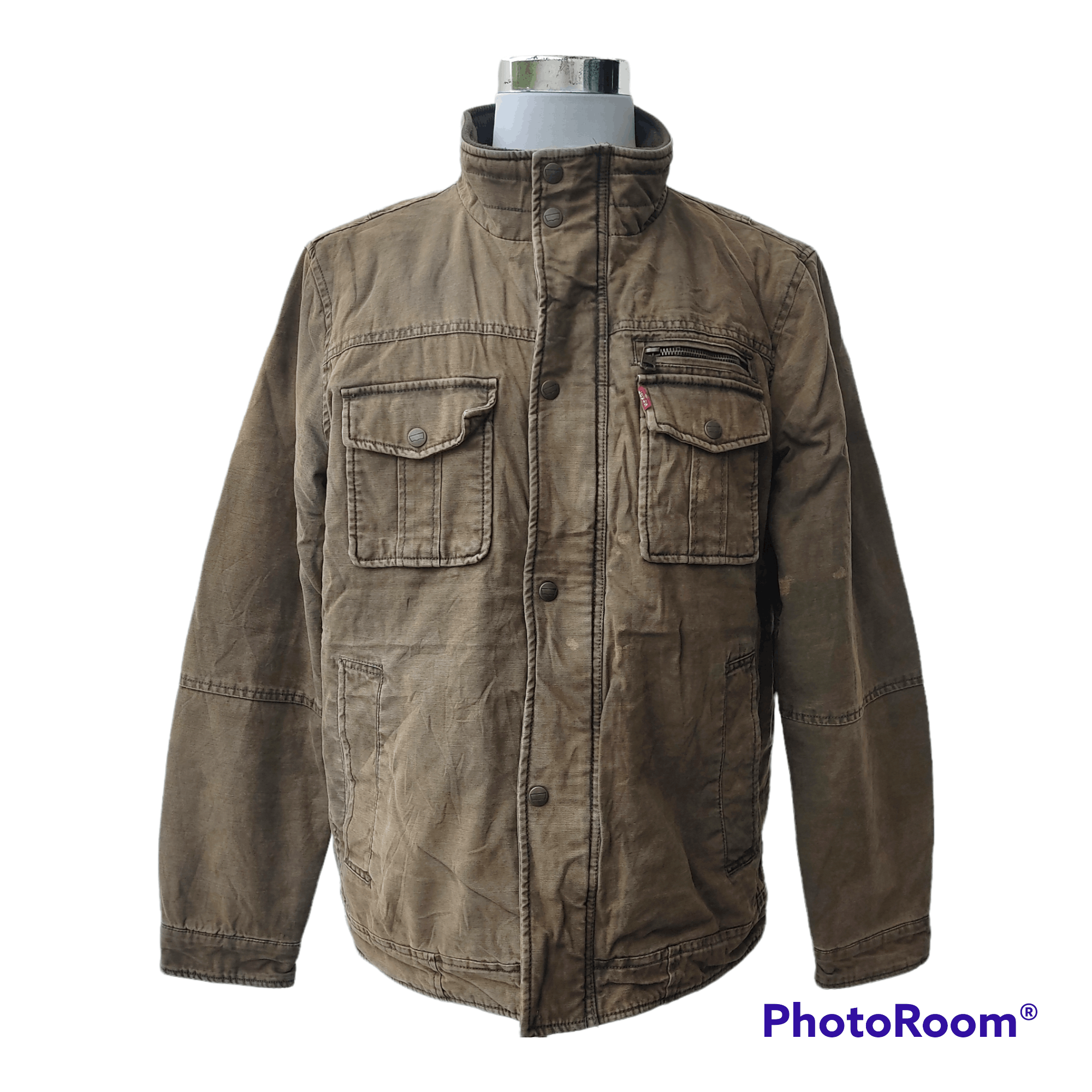 Levi's Khaki Military Field Jacket