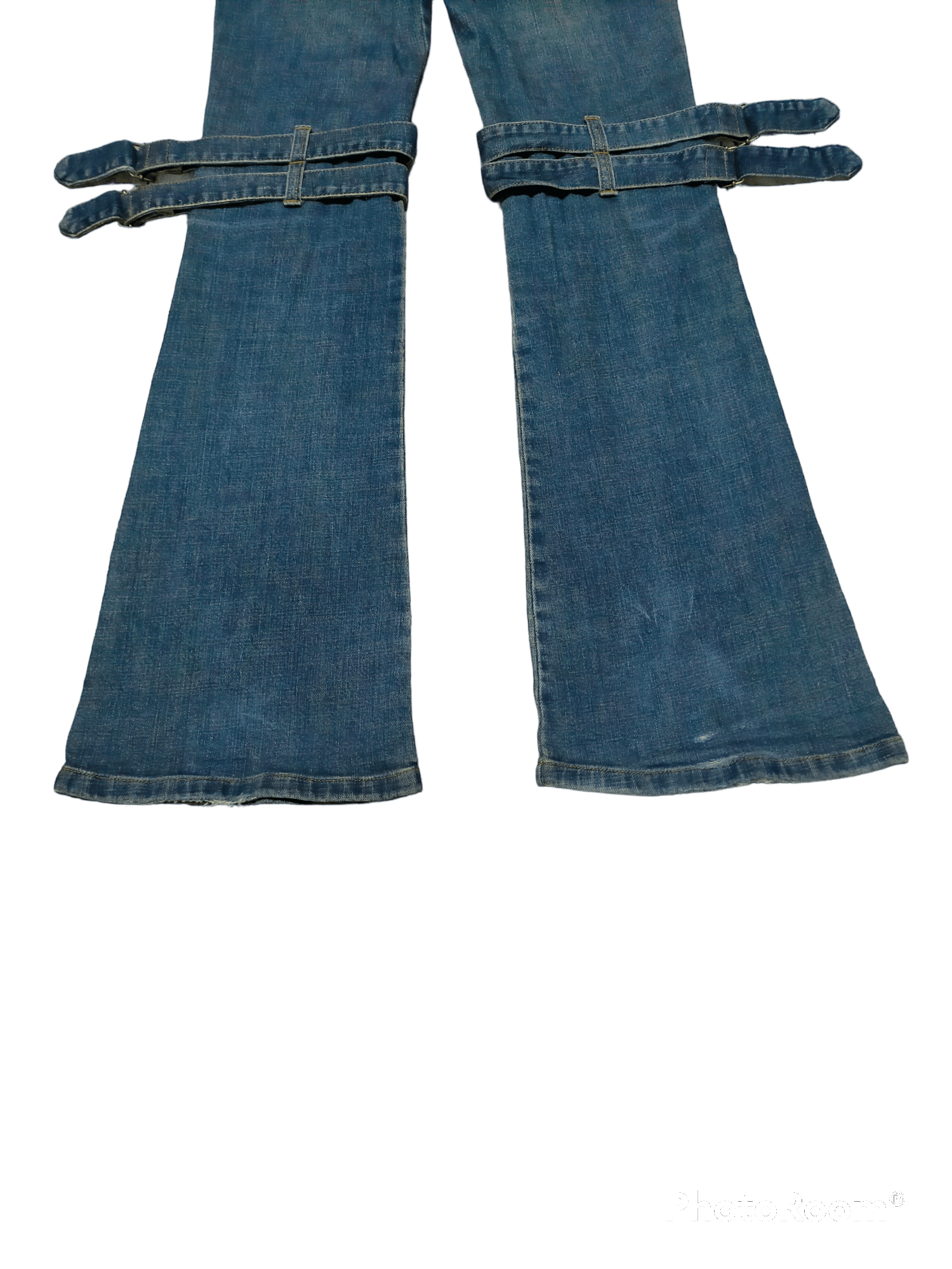 Japanese Brand Flare Jeans Playchess Skinny Punk style Boot cut Size 28" / US 6 / IT 42 - 11 Thumbnail