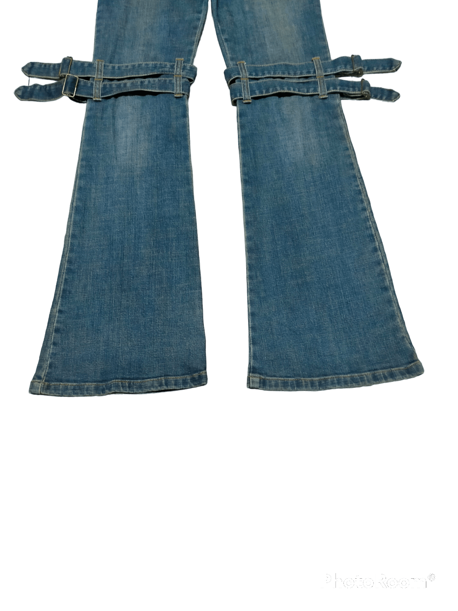 Japanese Brand Flare Jeans Playchess Skinny Punk style Boot cut Size 28" / US 6 / IT 42 - 12 Thumbnail