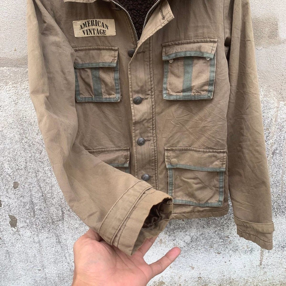 Army Of Me × Vintage U.S Air Force Stencil USAF Jacket Size US S / EU 44-46 / 1 - 4 Thumbnail