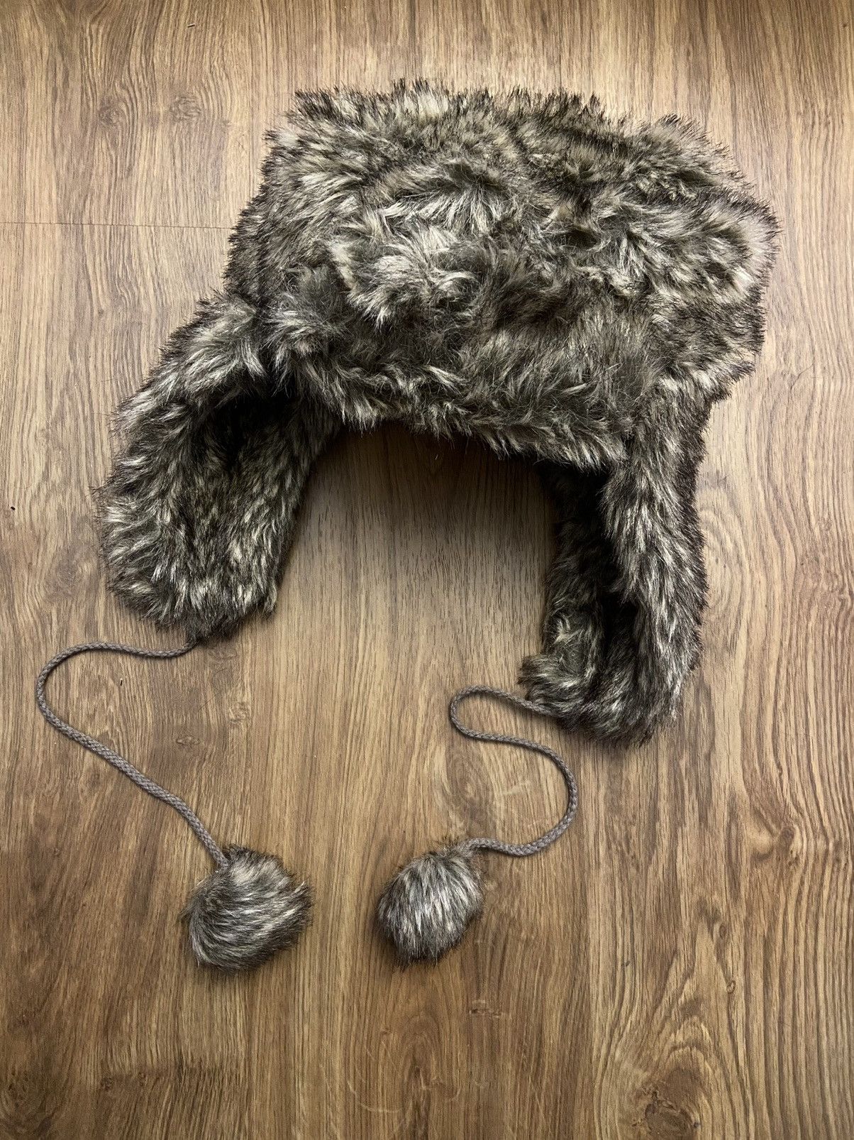 Vintage 90s Fuzzy Nature Mohair Rap Style Hat