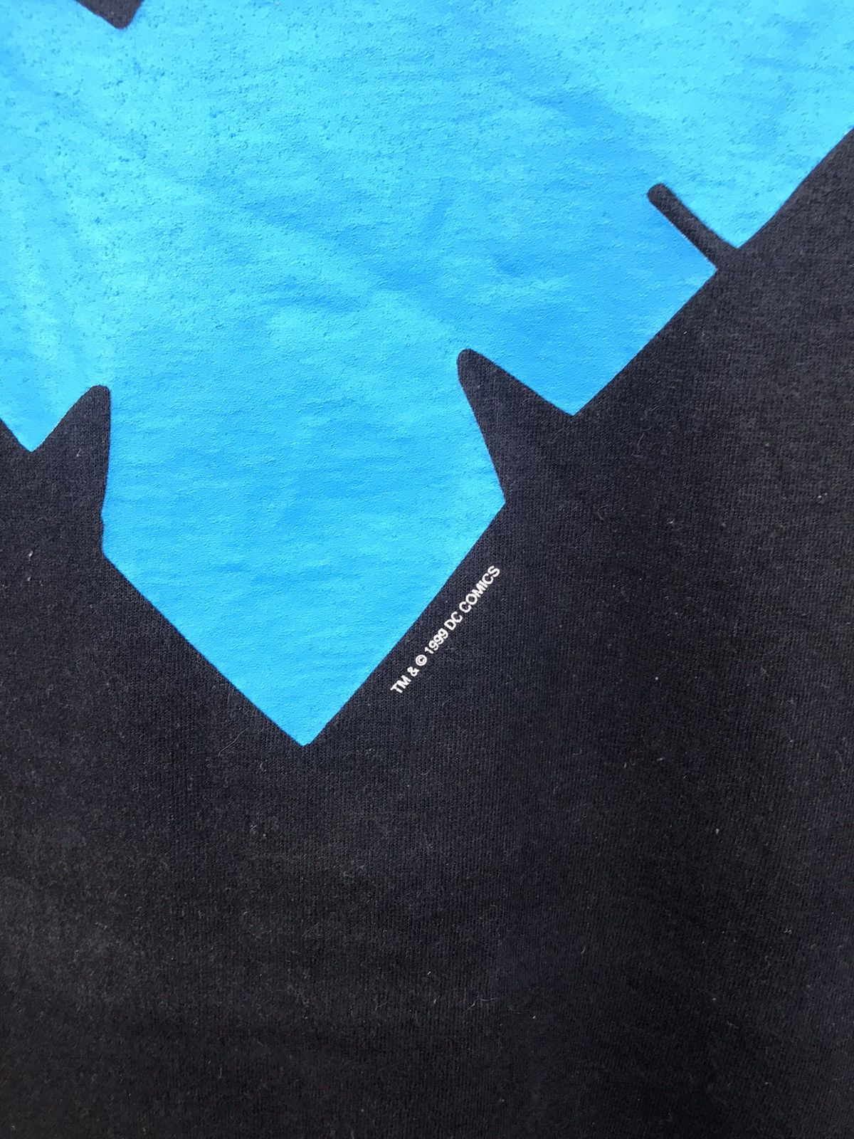 DC Comics Vintage 1999 Nightwing Logo Shirt Size US M / EU 48-50 / 2 - 3 Thumbnail