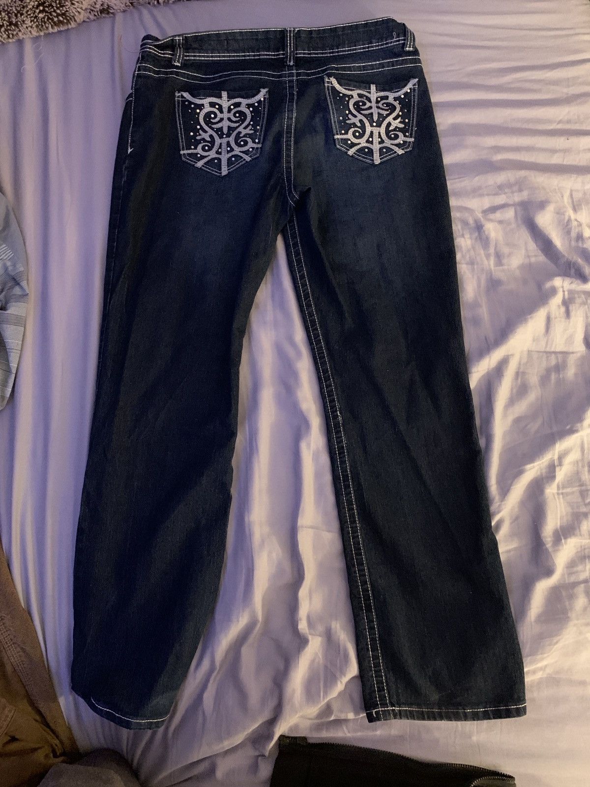 Vintage VGS CUSTOM JEANS Size US 36 / EU 52 - 2 Thumbnail