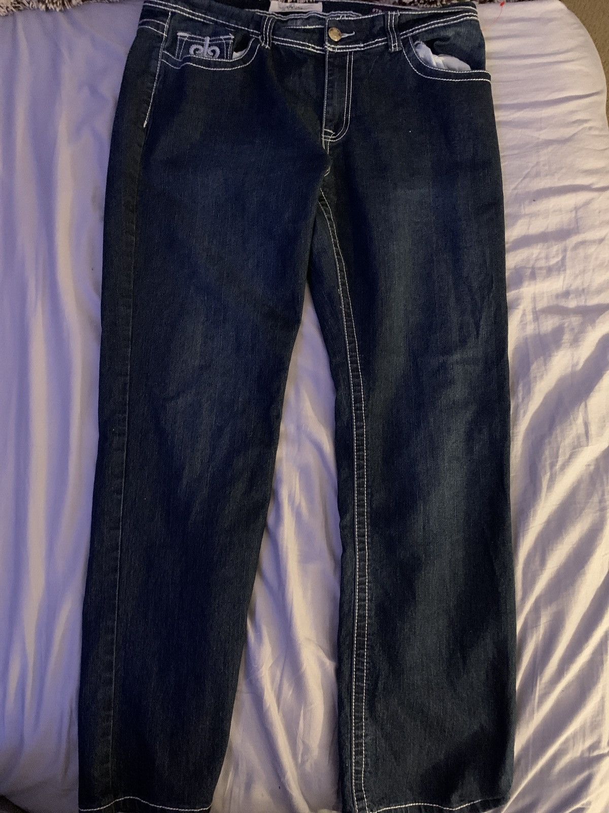 Vintage VGS CUSTOM JEANS Size US 36 / EU 52 - 1 Thumbnail