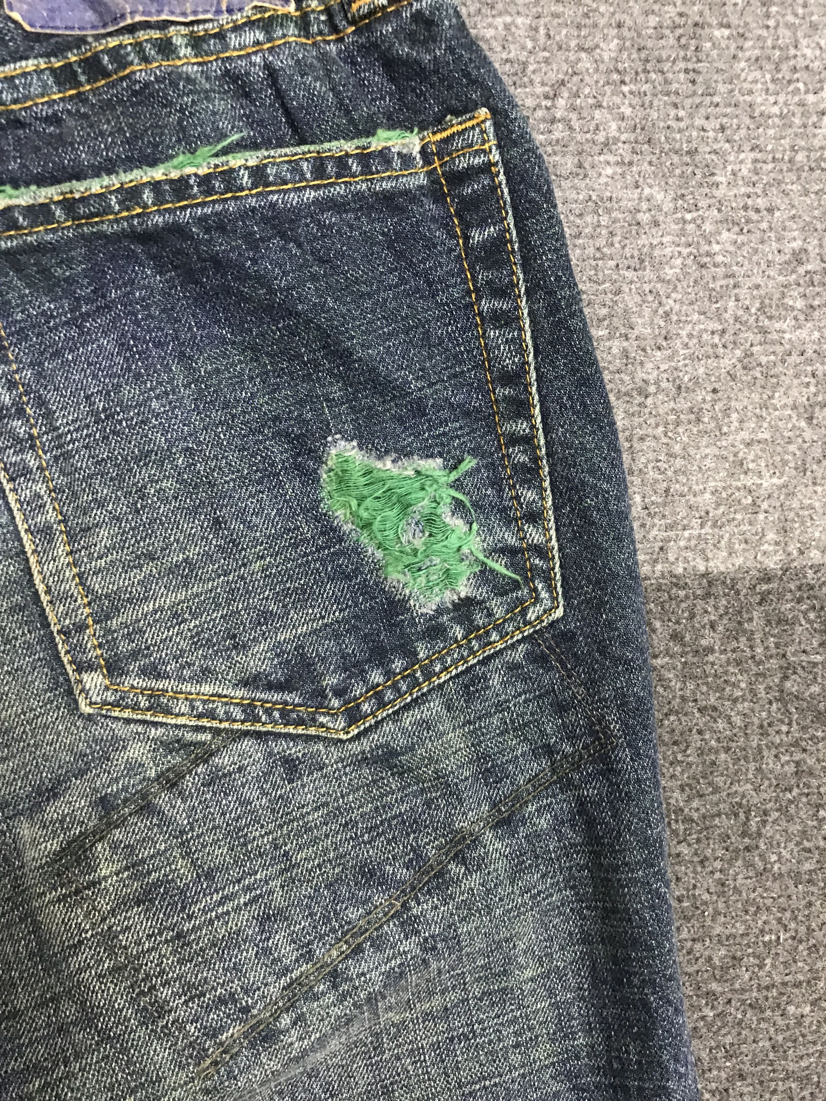 Other D165 PPFM Patchwork Distressed Jeans Size US 29 - 19 Thumbnail